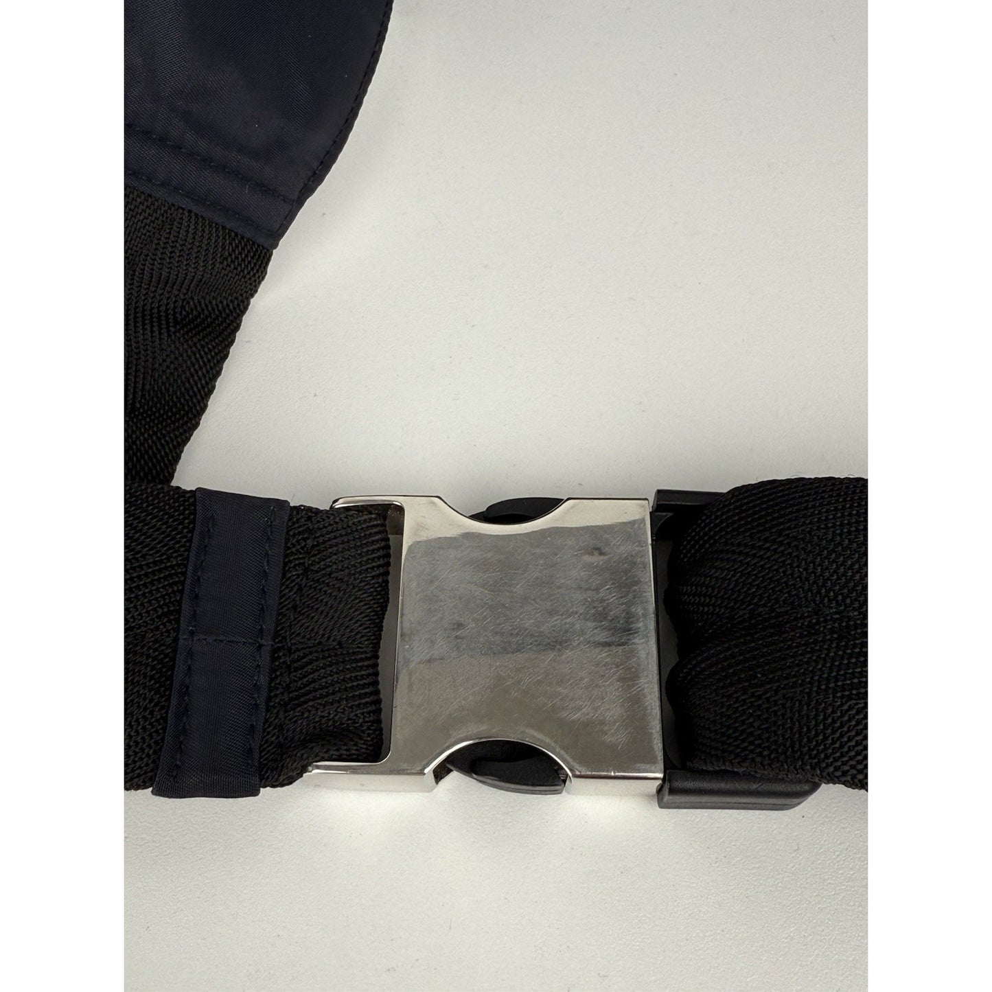 PRADA Re-Nylon Dark Navy Men's Belt Bag