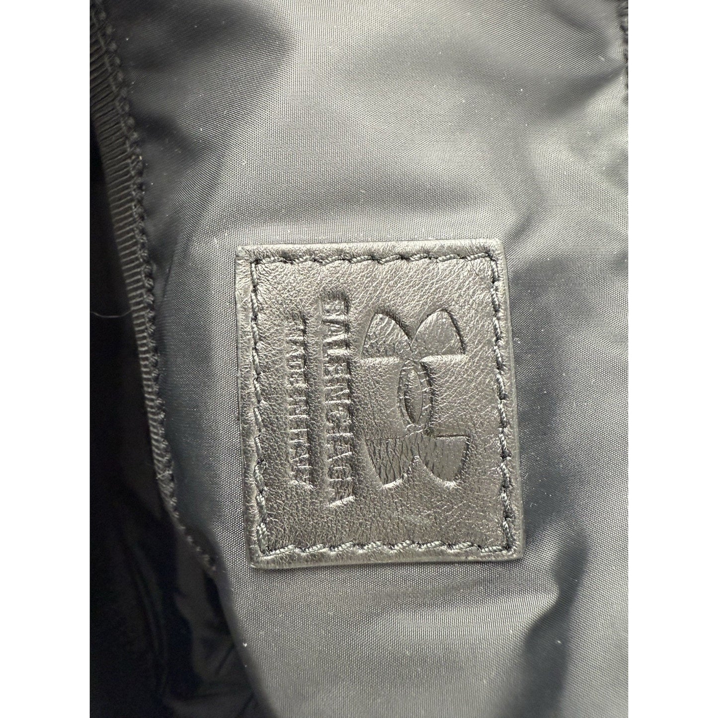 Balenciaga + Under Armour Clutch Black Leather Men's Bag