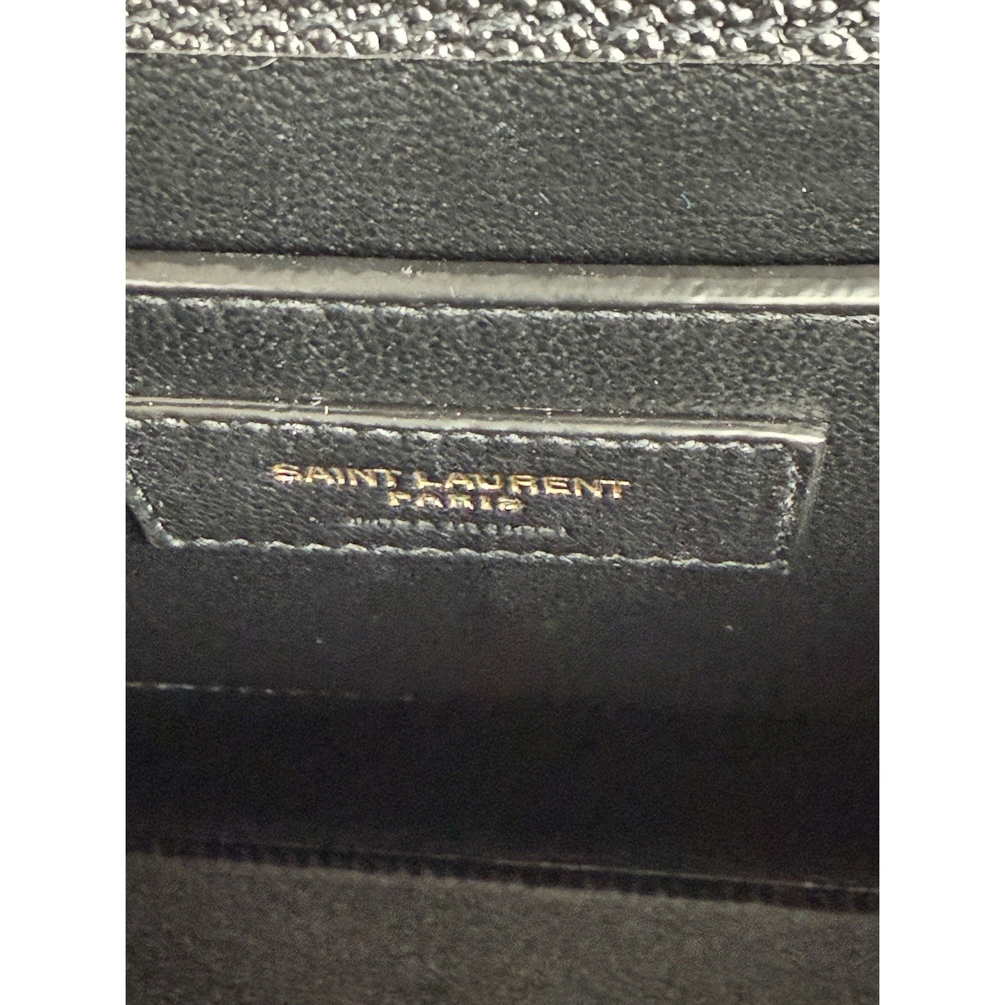 Saint Laurent Cassandra Mini Top Handle Women's Bag in Grain Embossed Leather