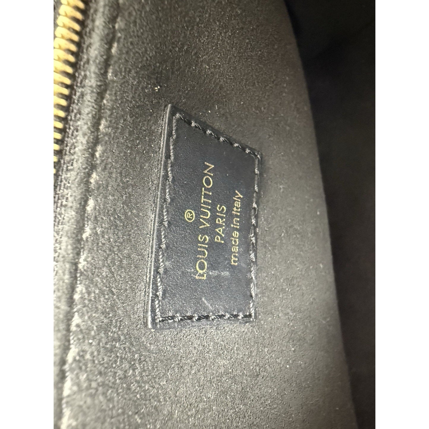 Louis Vuitton Vavin Damier Ebene Chain Strap Shoulder Bag in Brown Coated Canvas