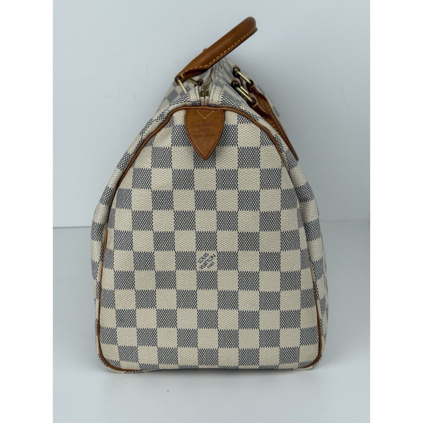 Louis Vuitton Speedy Damier Azur 35 Canvas Bag