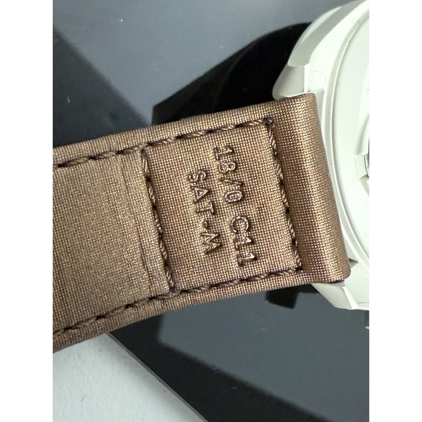 OMEGA X SWATCH Moonswatch Speedmaster Mission on Saturn 42mm SO33T100