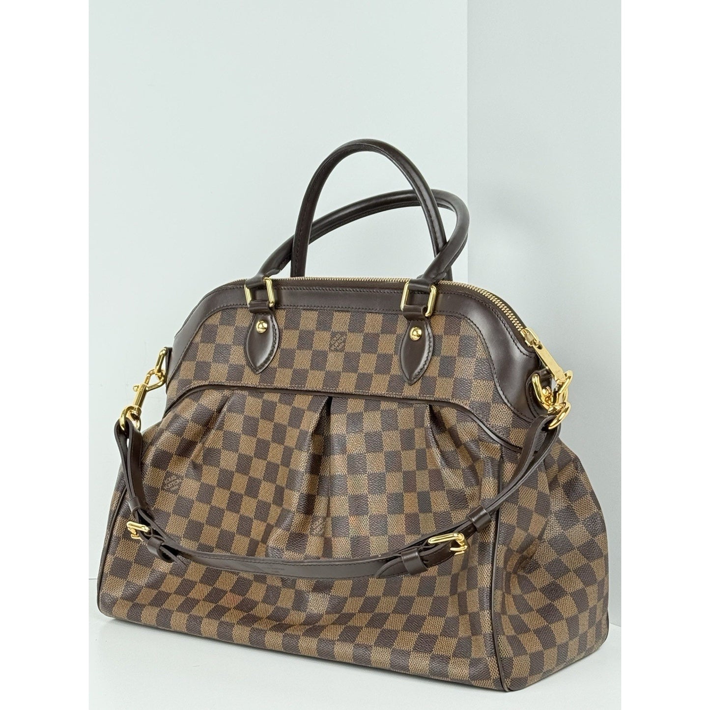 Louis Vuitton Damier Ebene Trevi GM Brown Canvas