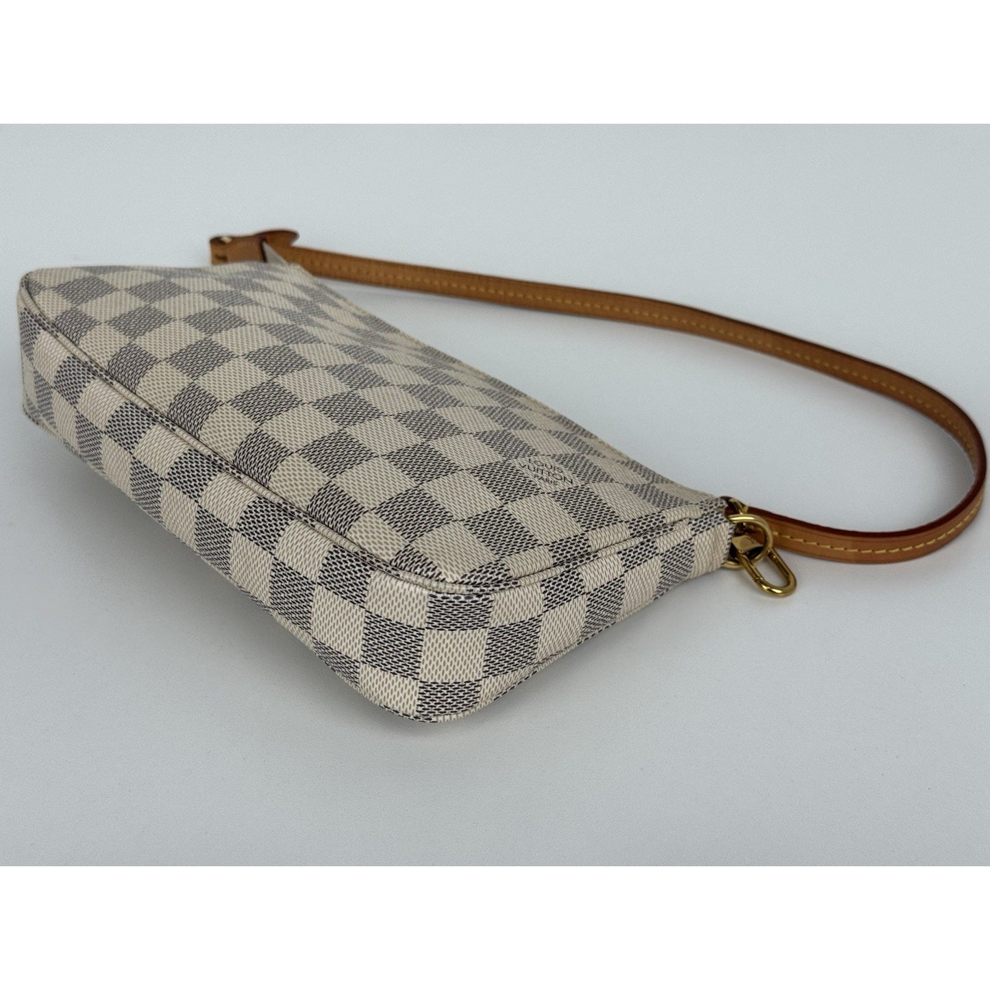Louis Vuitton Damier Azur Pochette Accessoires with Golden Hardware C-1