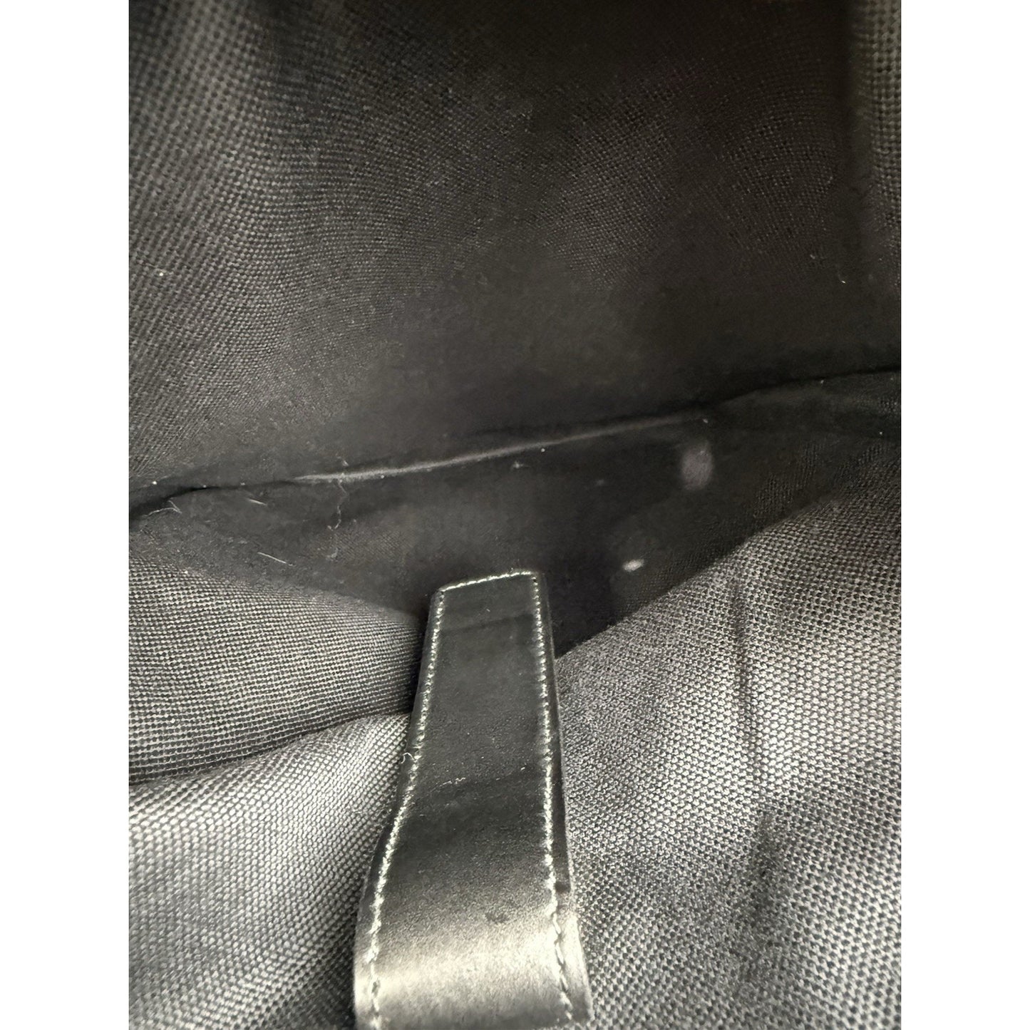 GUCCI GG Supreme Black Canvas Backpack