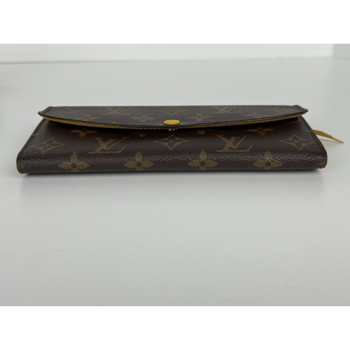 Louis Vuitton Monogram Emilie Wallet – Mimosa with Gold Hardware C-1