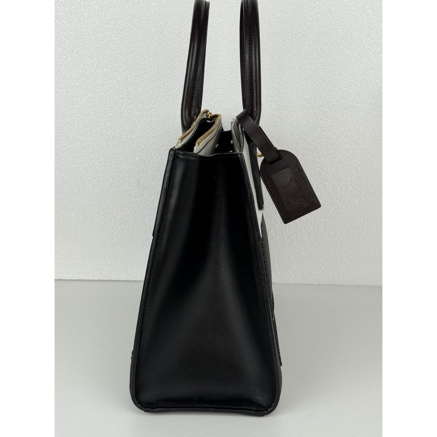 Louis Vuitton City Steamer Mm Monogram Black & White Shoulder Bag