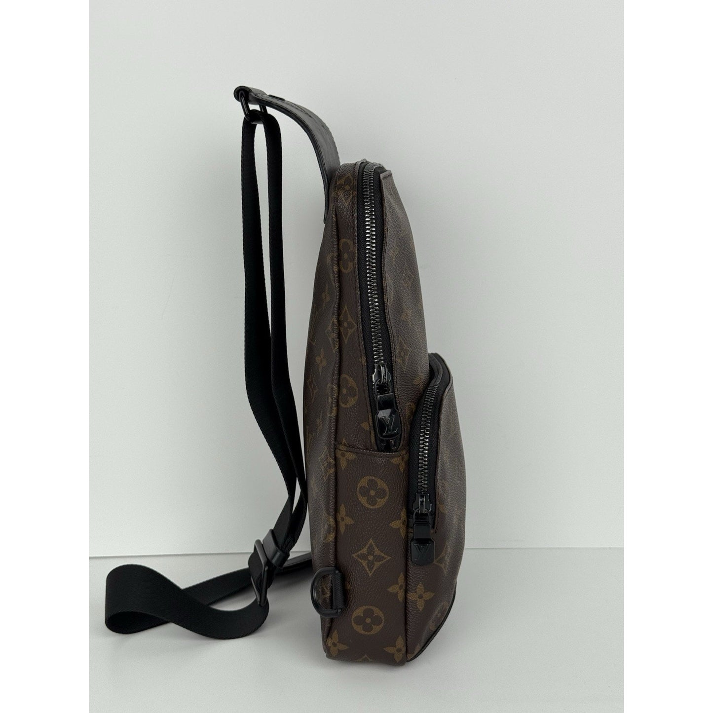 LOUIS VUITTON Monogram Macaser Avenue Sling Bag Men's