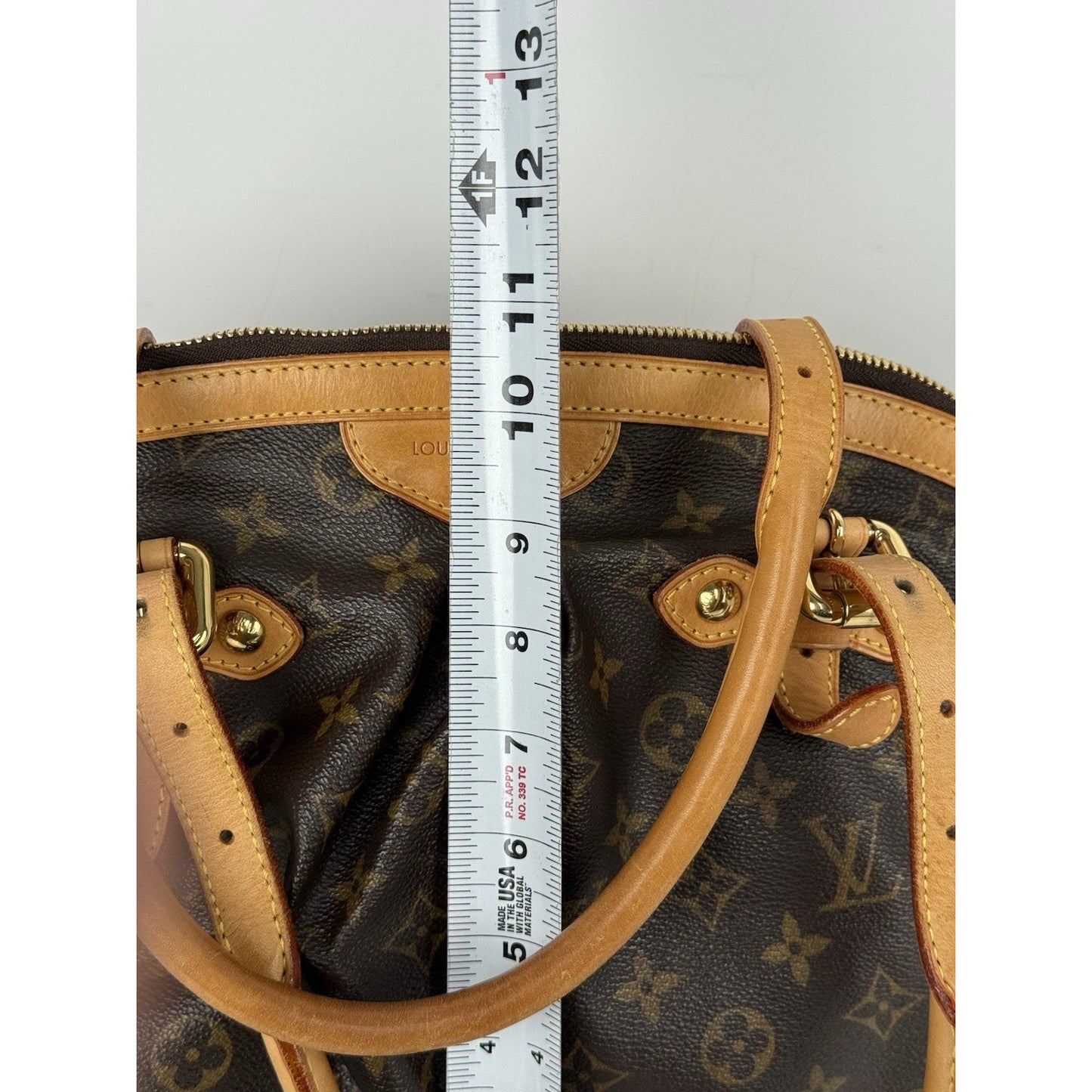 Louis Vuitton Tivoli Tote GM Brown Canvas Monogram Bag