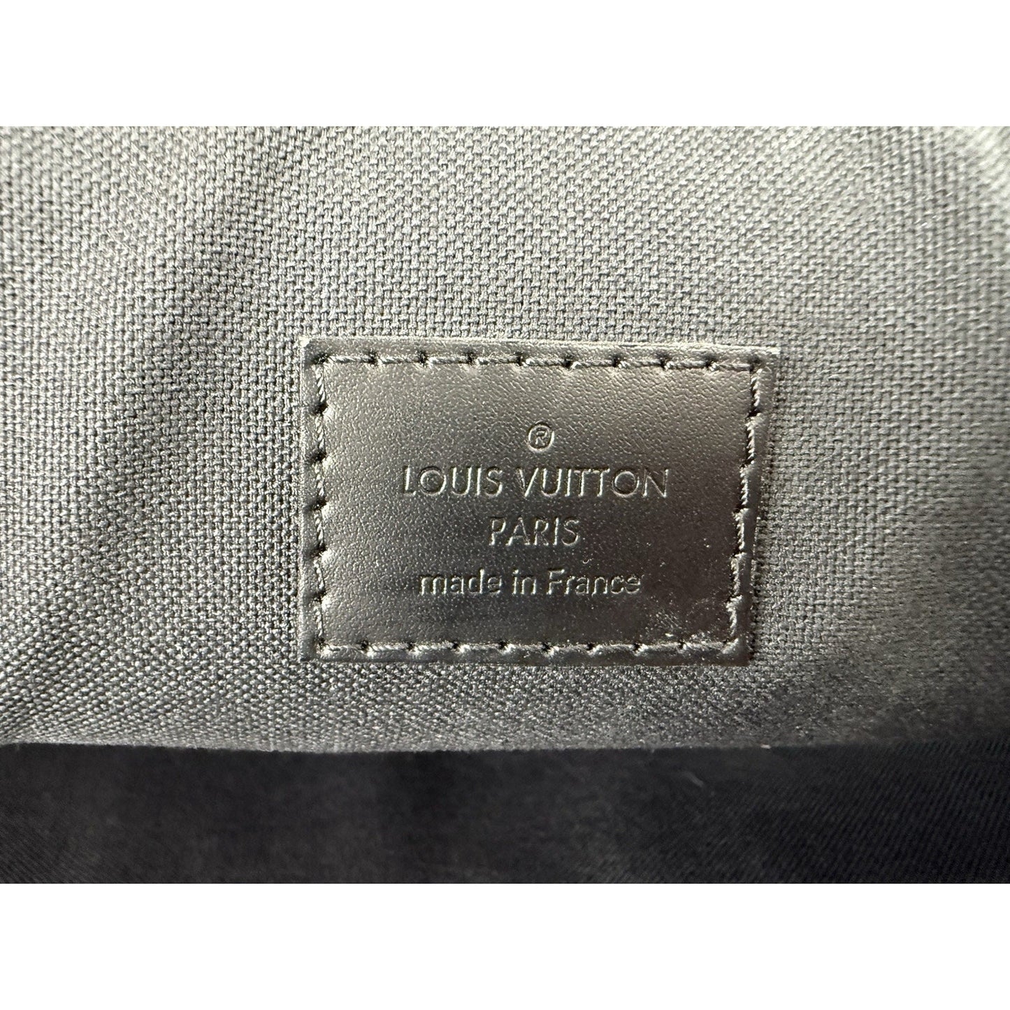 Louis Vuitton Damier Graphite Icart Business Bag Briefcase Handbag Black