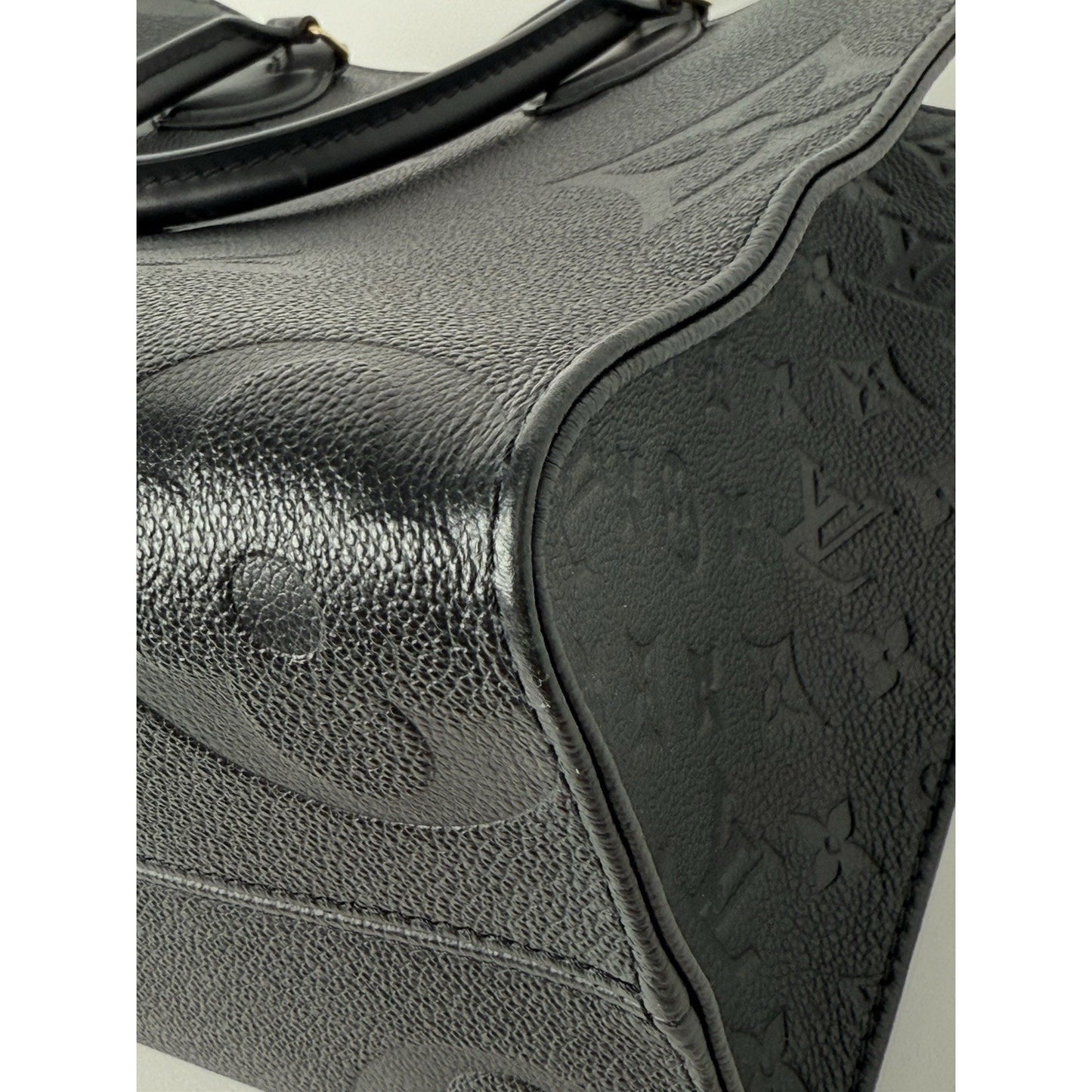 Louis Vuitton OnTheGo Tote GM Black Giant Empriente Leather