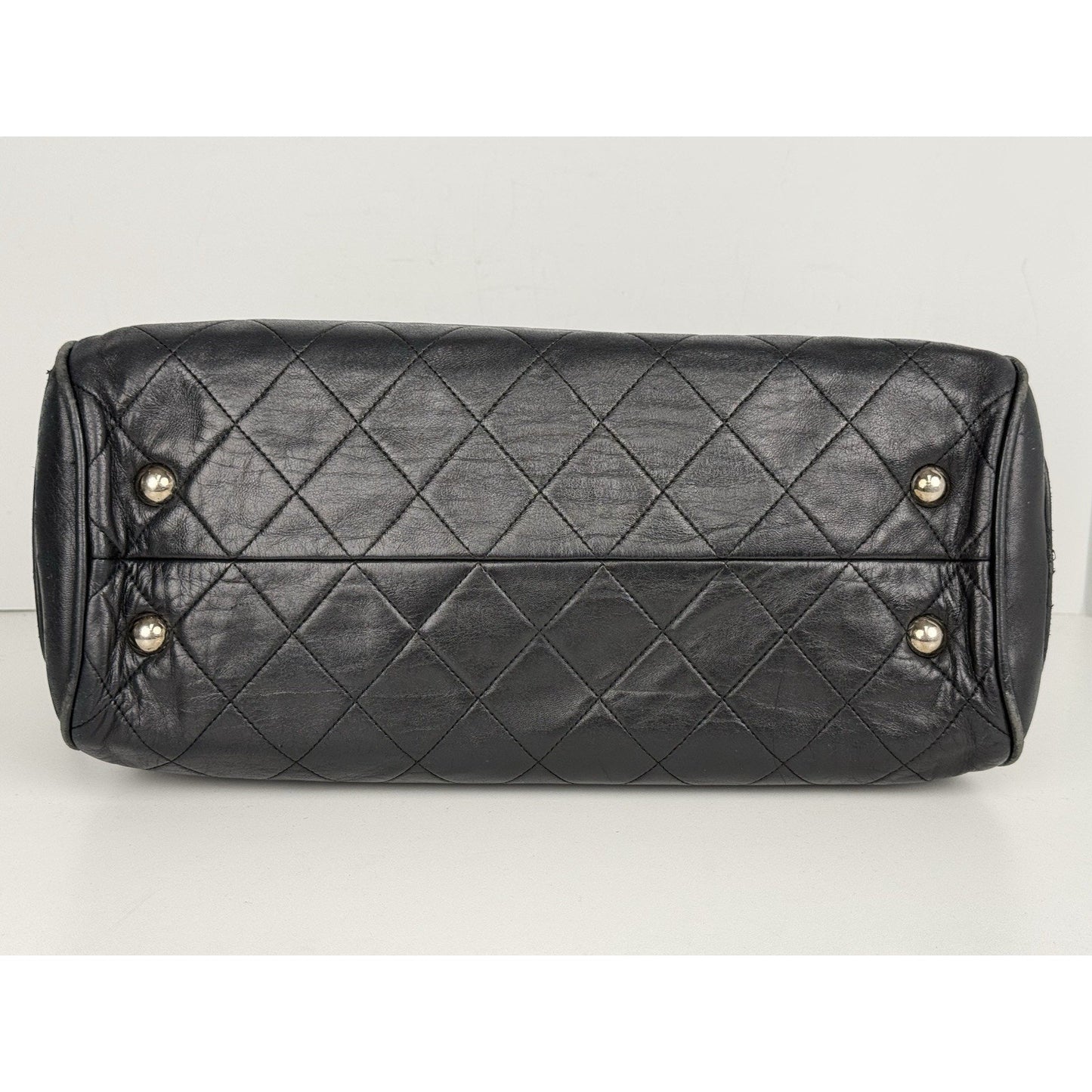 Chanel Timeless Tote Bag Black Leather