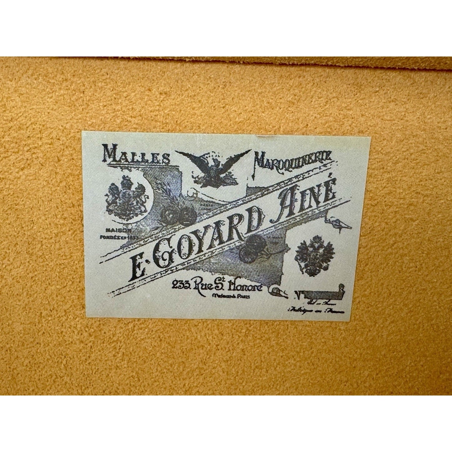 Goyard Goyardine Grand Hotel Trunk