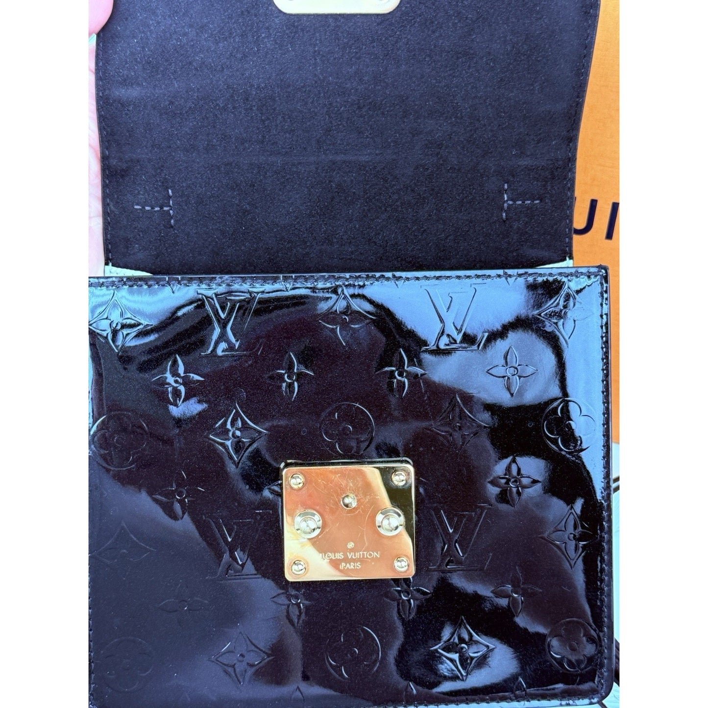 Louis Vuitton Spring Street Patent Leather Women's Shoulder Bag 2019