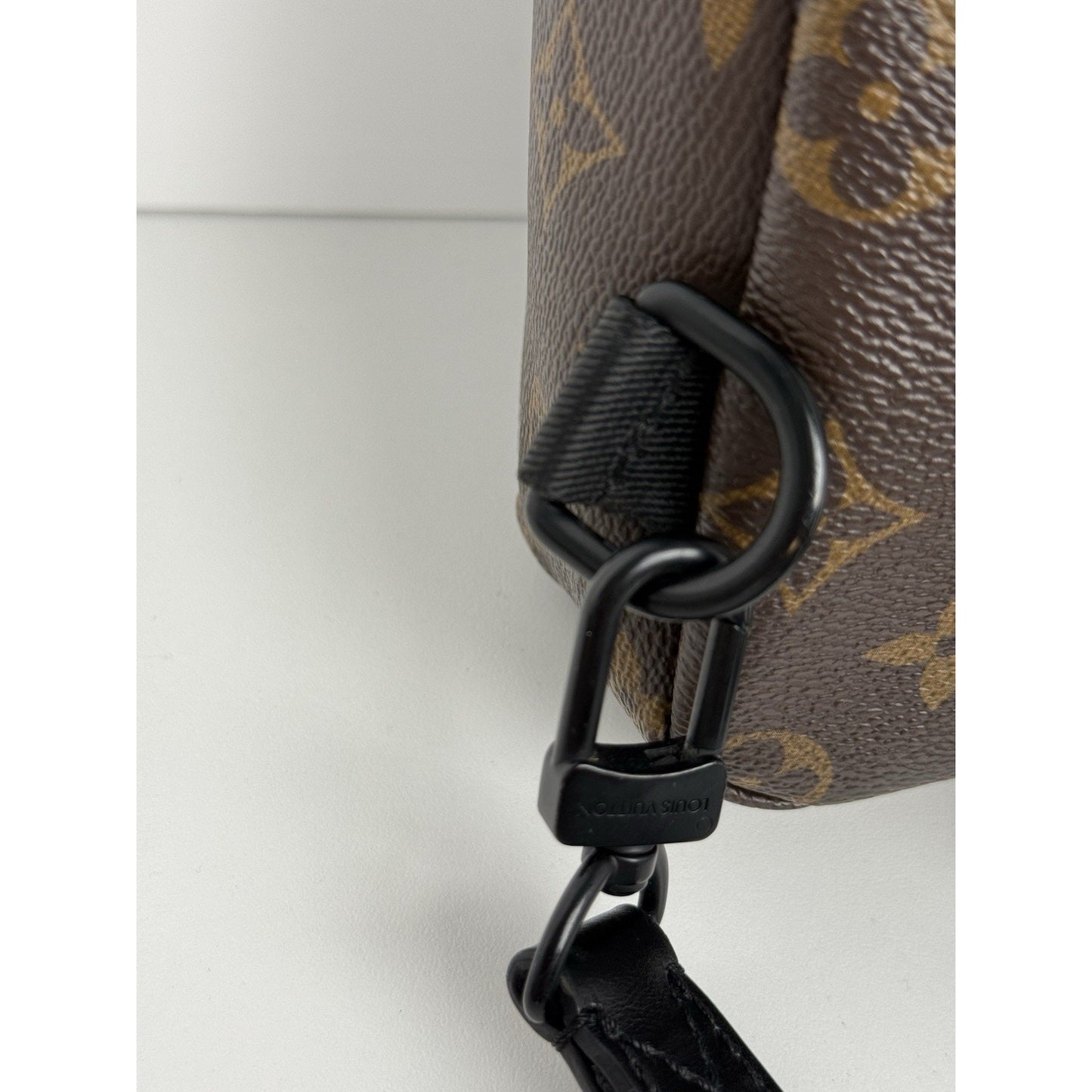 LOUIS VUITTON Monogram Macaser Avenue Sling Bag Men's