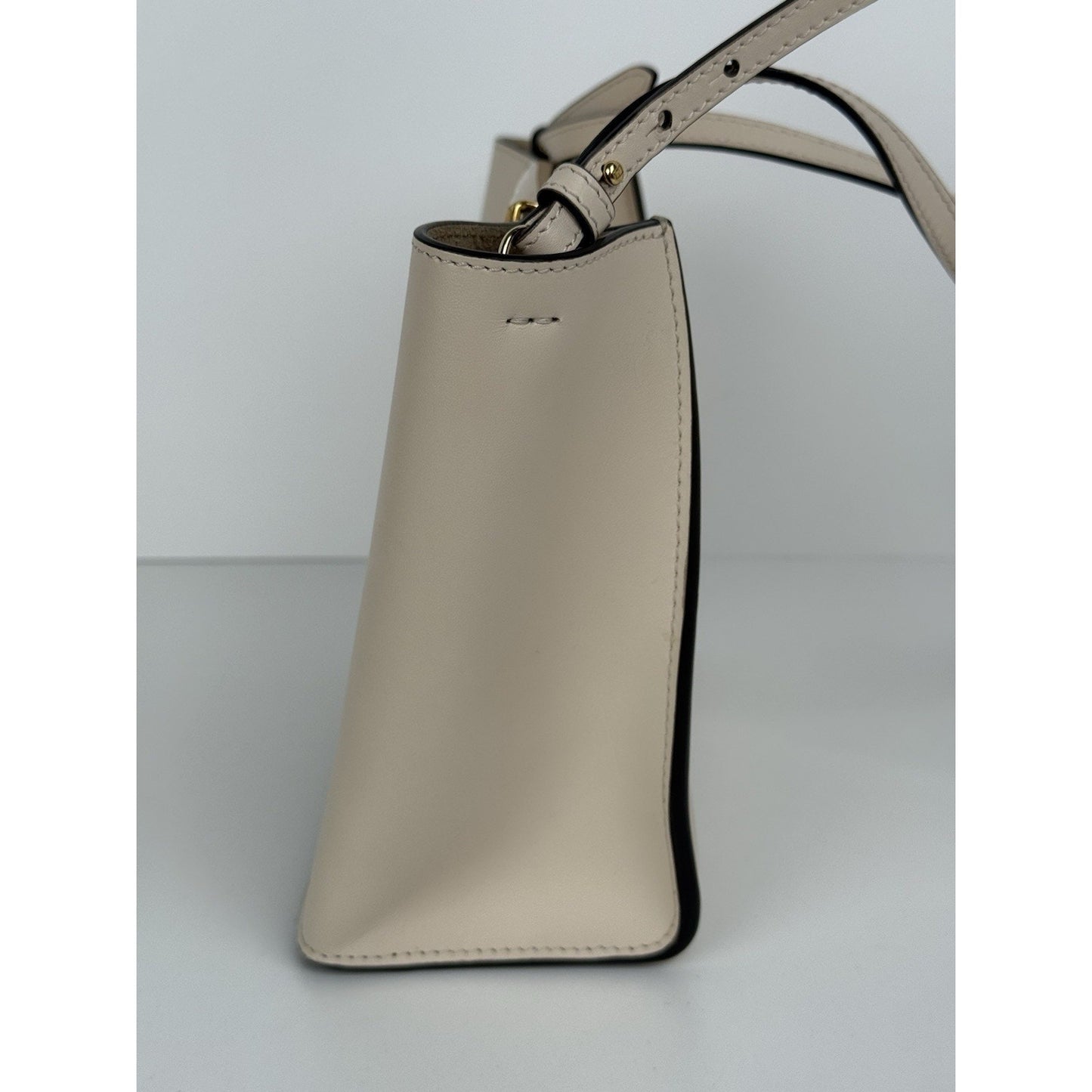 Fendi Way Small Tote Women's Crossbody Bag in Beige