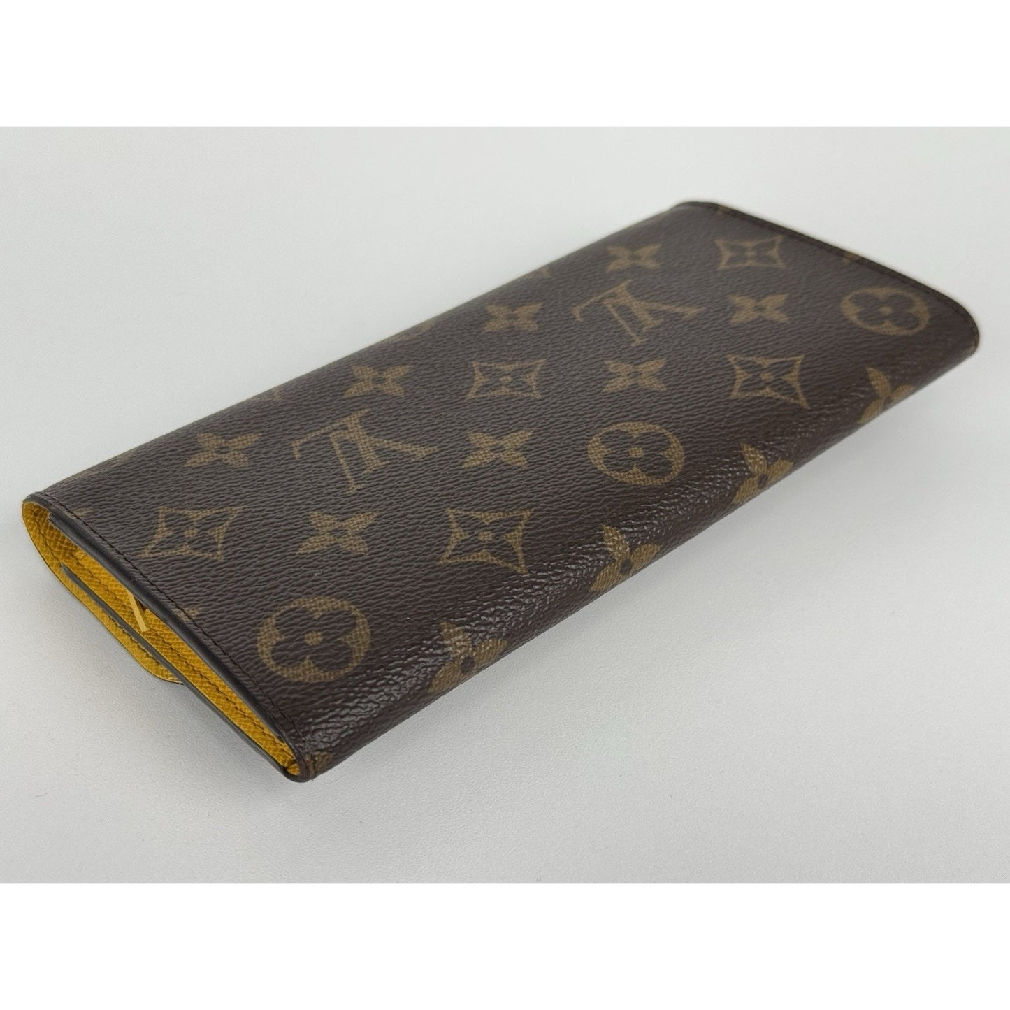Louis Vuitton Monogram Emilie Wallet – Mimosa with Gold Hardware C-1