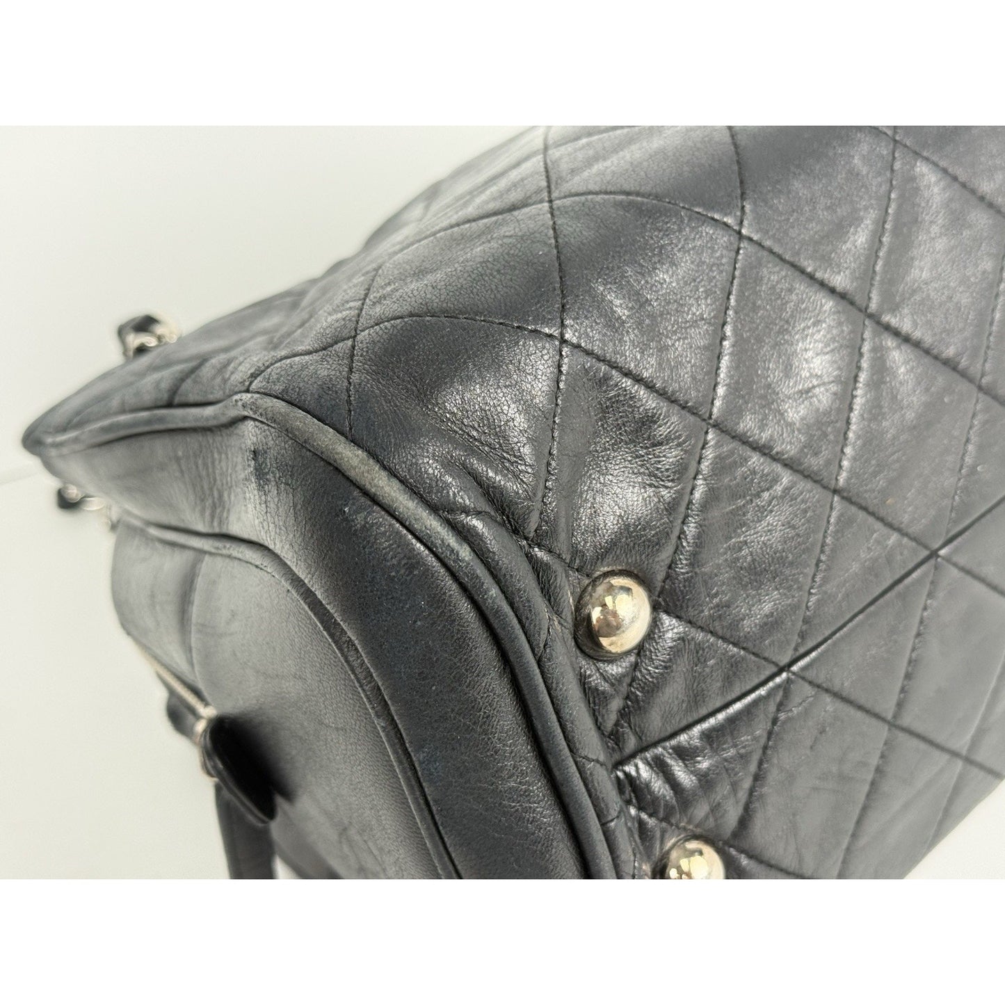 Chanel Timeless Tote Bag Black Leather