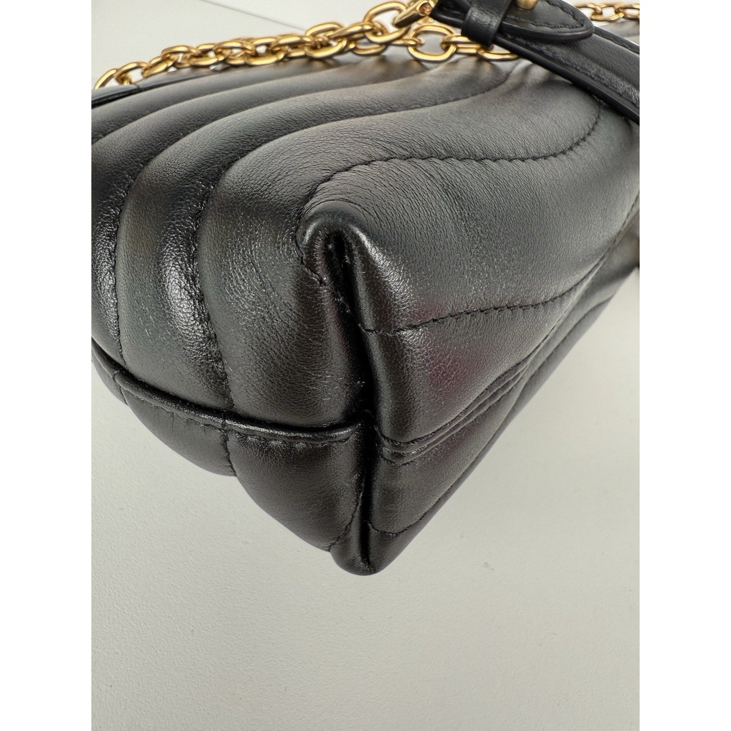 Louis Vuitton New Wave Chain Strap Quited Leather PM Women's Shoulder Bag