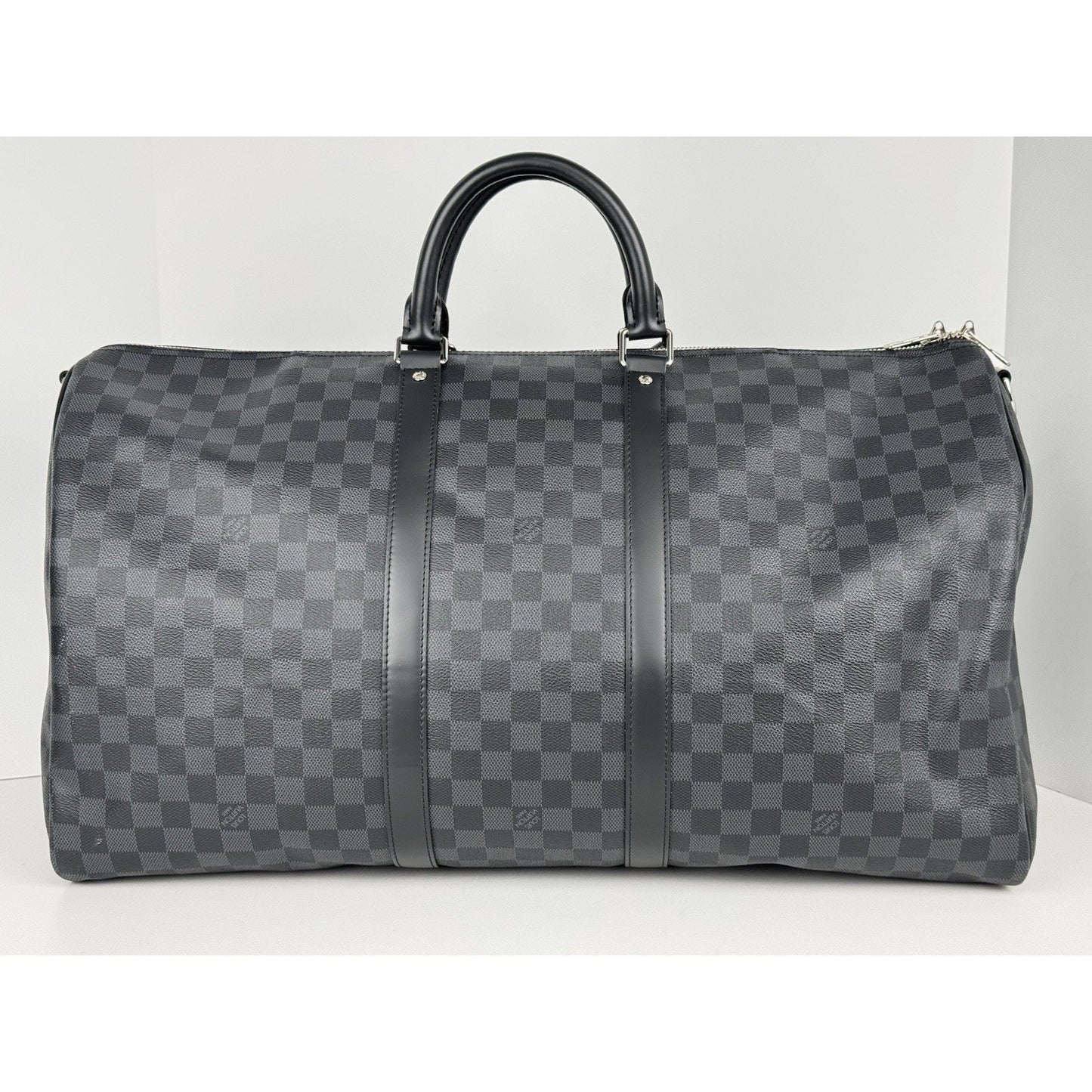 Louis Vuitton Damier Graphite Keepall Bandoulière 55 Travel Bag