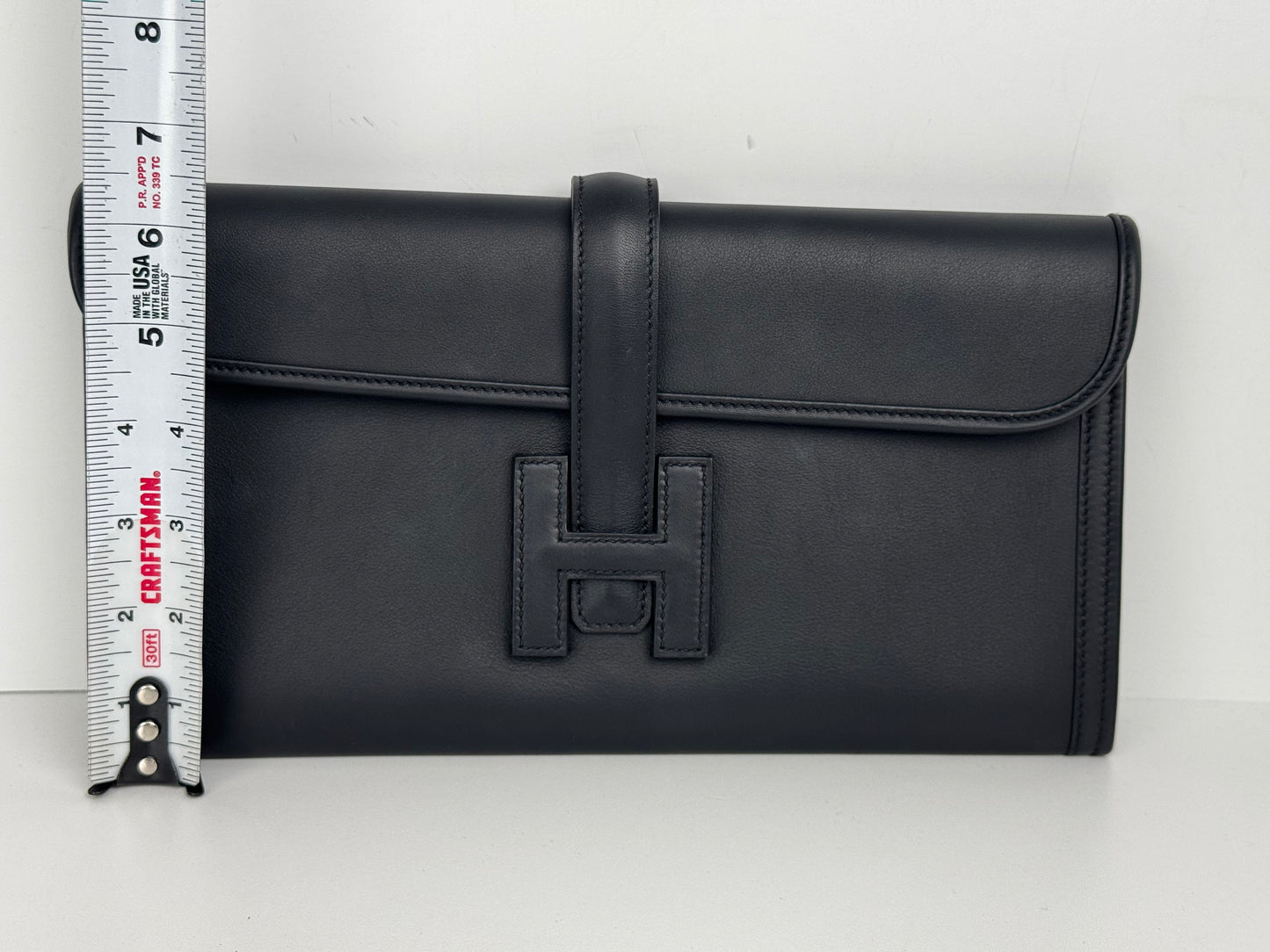 Hermes Jige Elan 29 Clutch Bag in Swift Leather