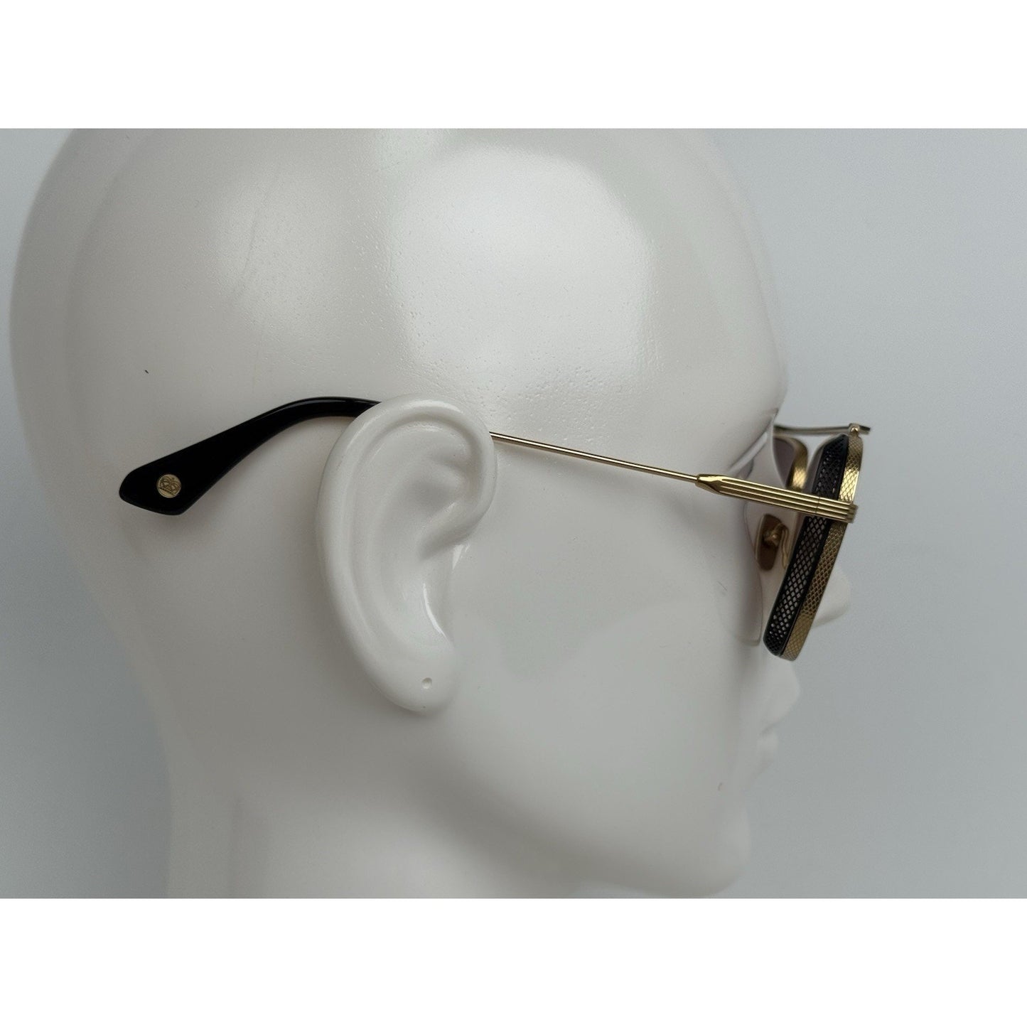 DITA 40 Million Oversized Sunglasses with Brown Lenses and Gold-Tone Hardware