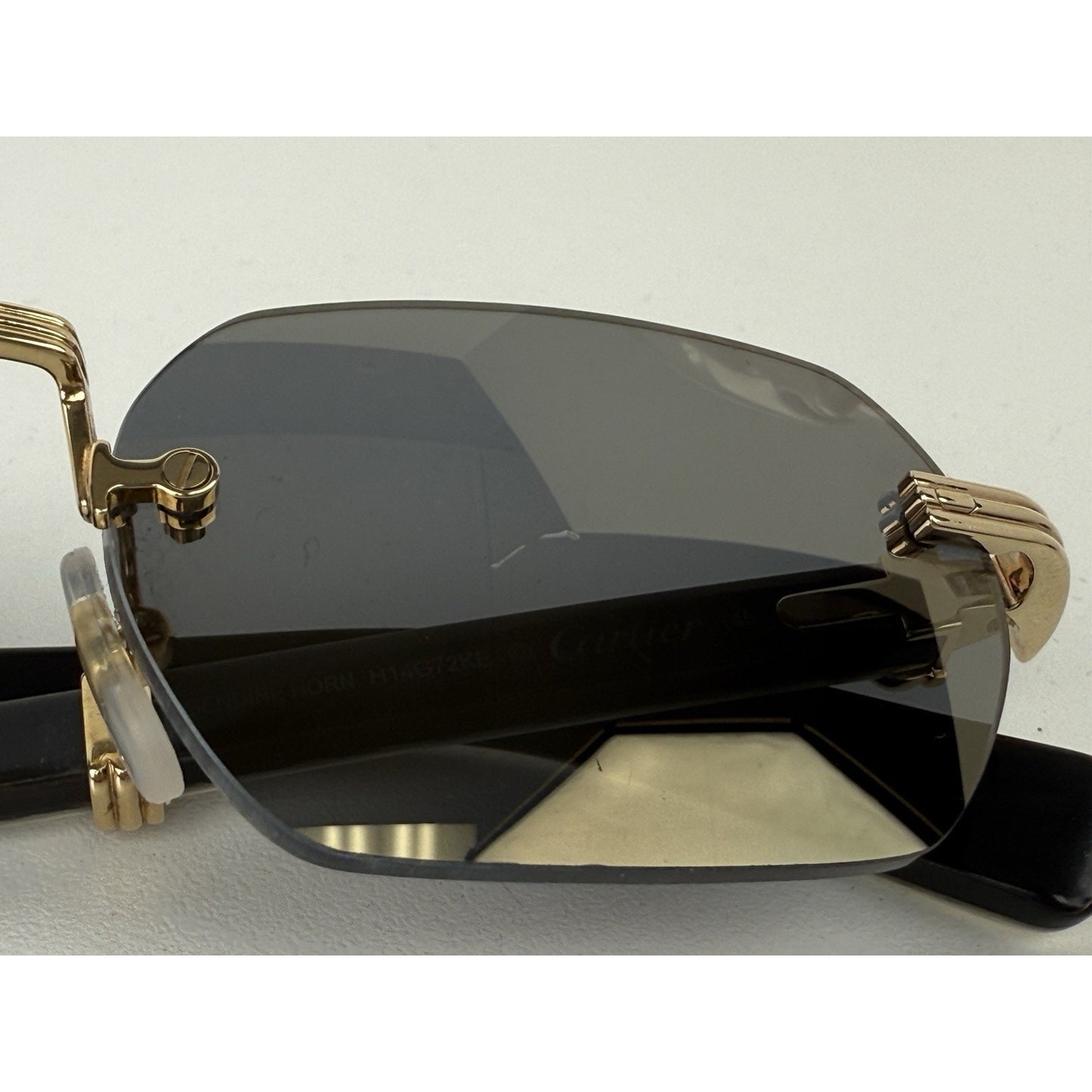 Cartier Geniune Horn Glasses H14G72KE
