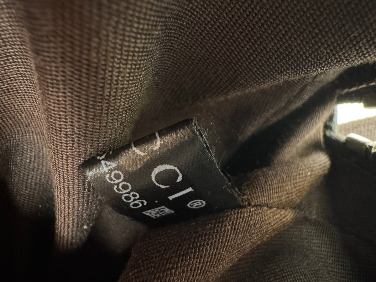 Gucci GG Canvas Belt Bag Waist Pouch in Beige and Brown GG monogram YS23