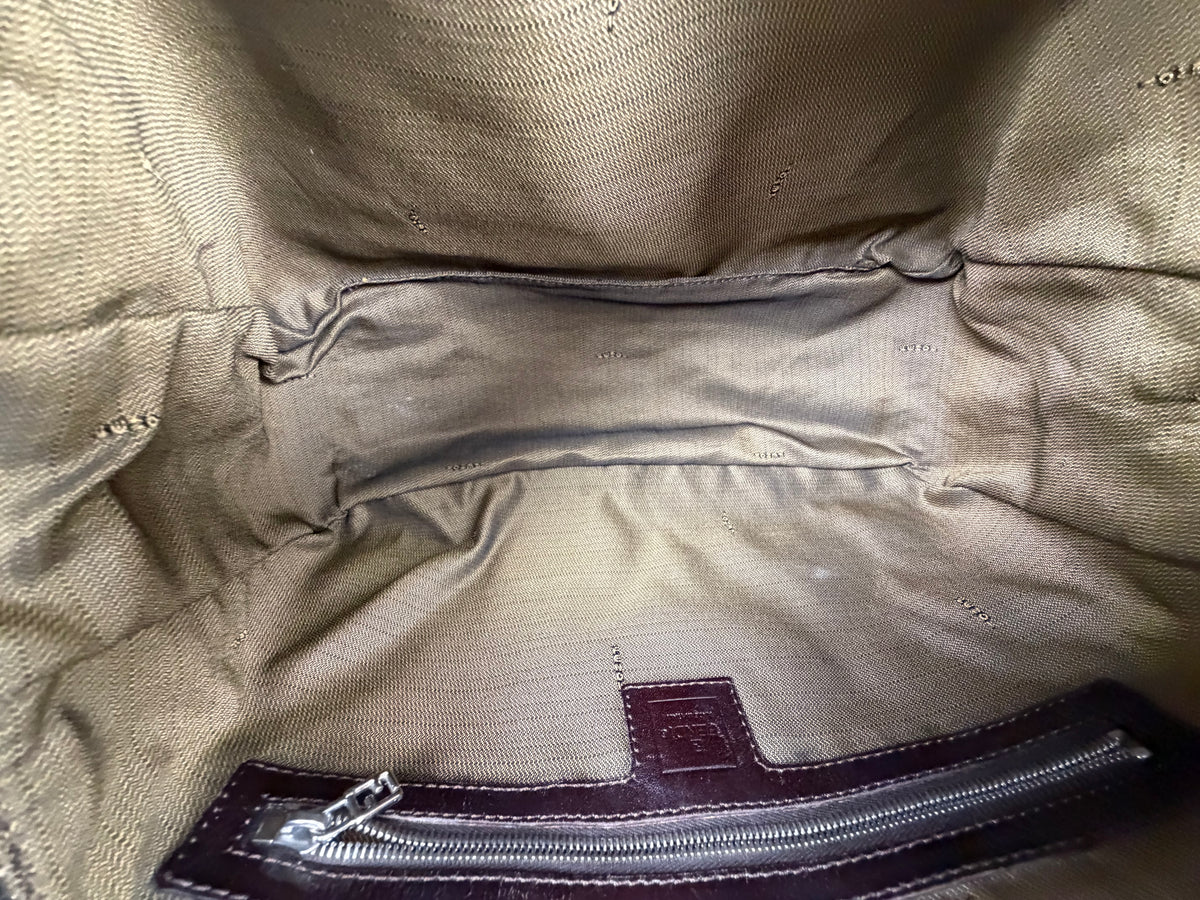 Fendi Zucca Monogram Tote Bag in FF Monogram Canvas Vintage