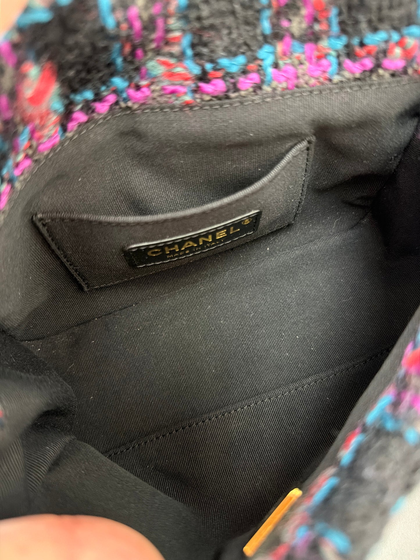 Chanel Mini Tweed Flap Bag