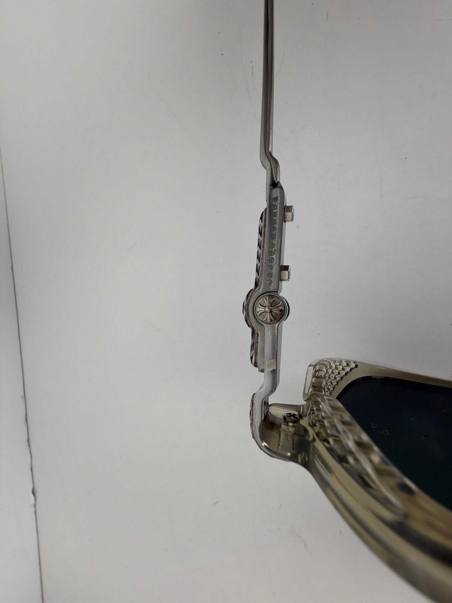 Chrome Hearts Fuckery Sunglasses in Translucent Beige Y