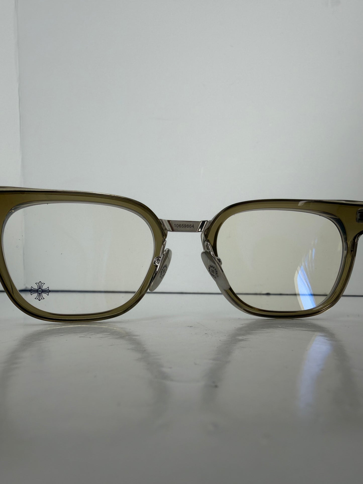 Chrome Hearts Duck Butter Eyeglasses in Grey / Silver Y