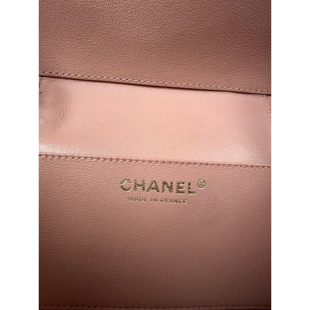 Chanel Knock On Wood Vanity Case Crossbody Bag in Coral Leather 2018-2019 C5