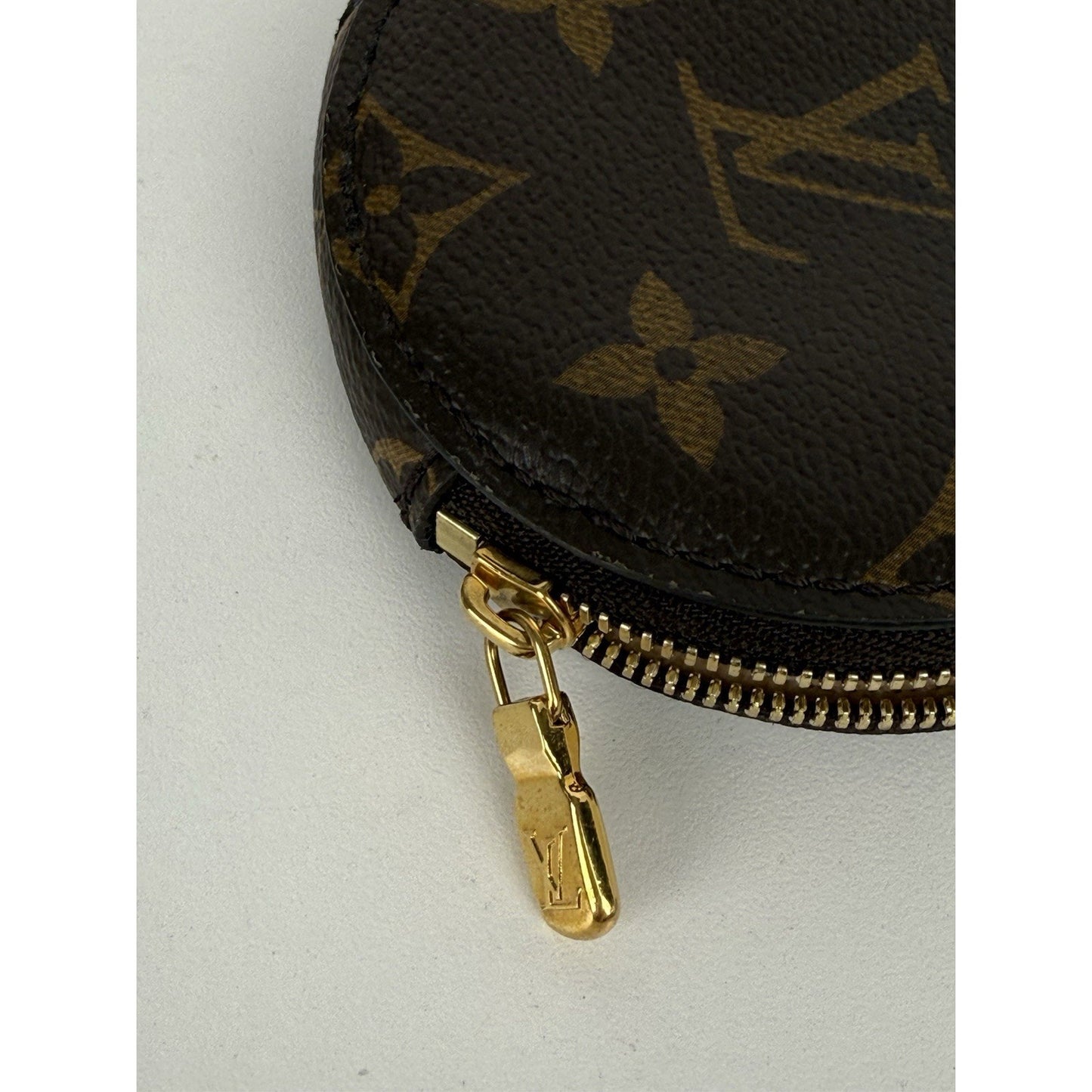 LOUIS VUITTON Multi Pochette Accessoires Brown Canvas Pink Strap Shoulder Bag