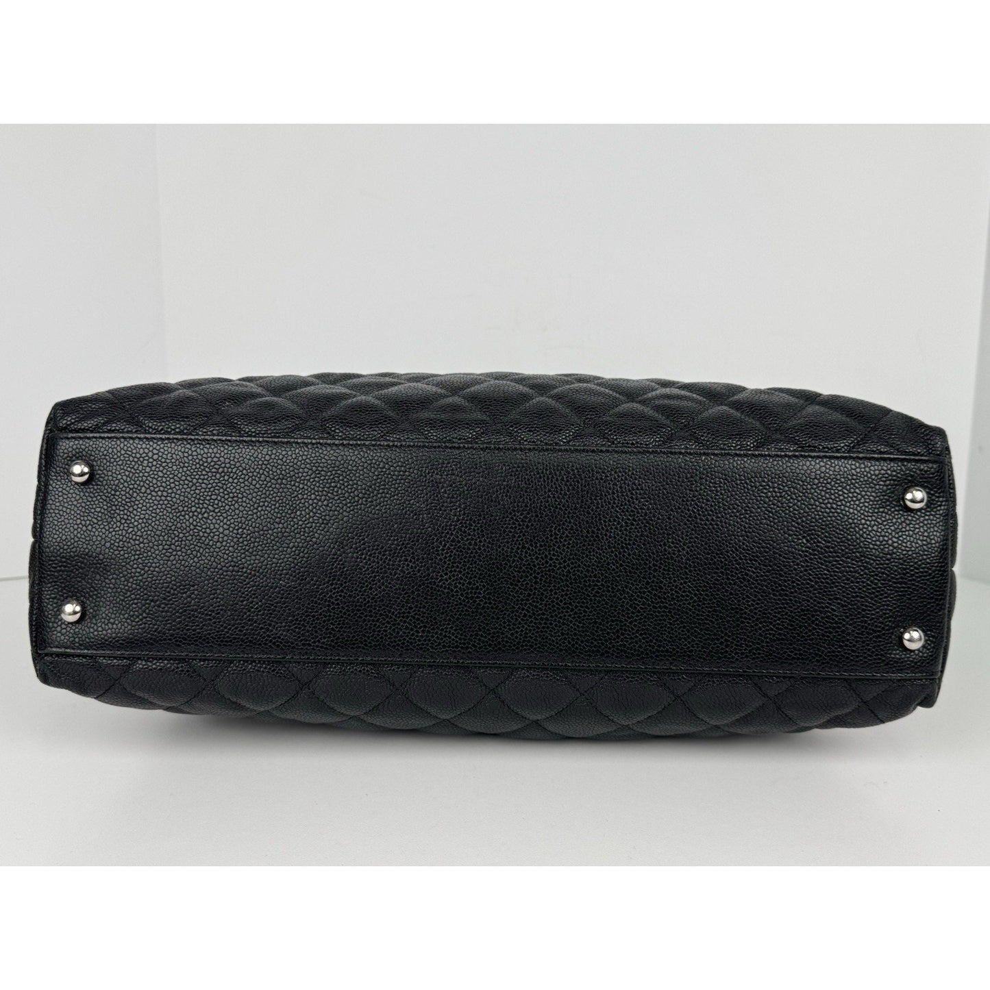 Chanel French Riviera Hobo Caviar Leather Black B-6