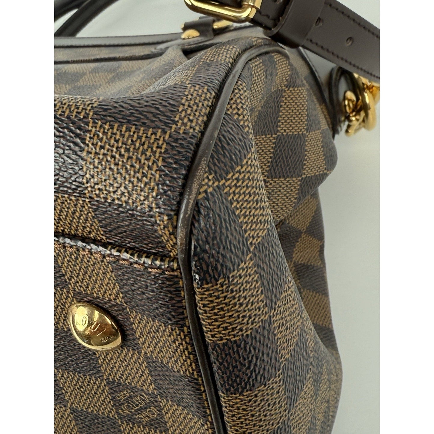 Louis Vuitton Damier Ebene Trevi GM Brown Canvas