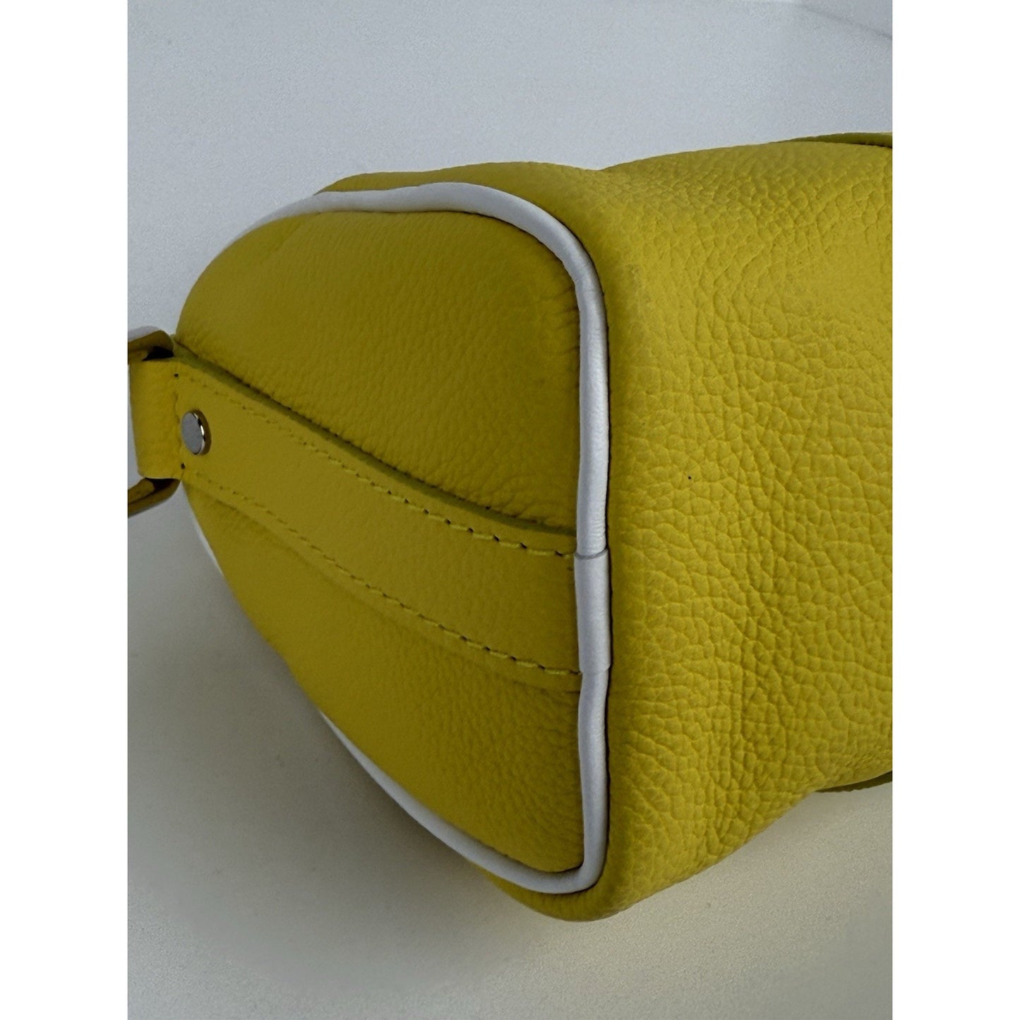 Louis Vuitton Keepall Bandouliere 45 Crossbody XS Yellow Leather Women's Bag