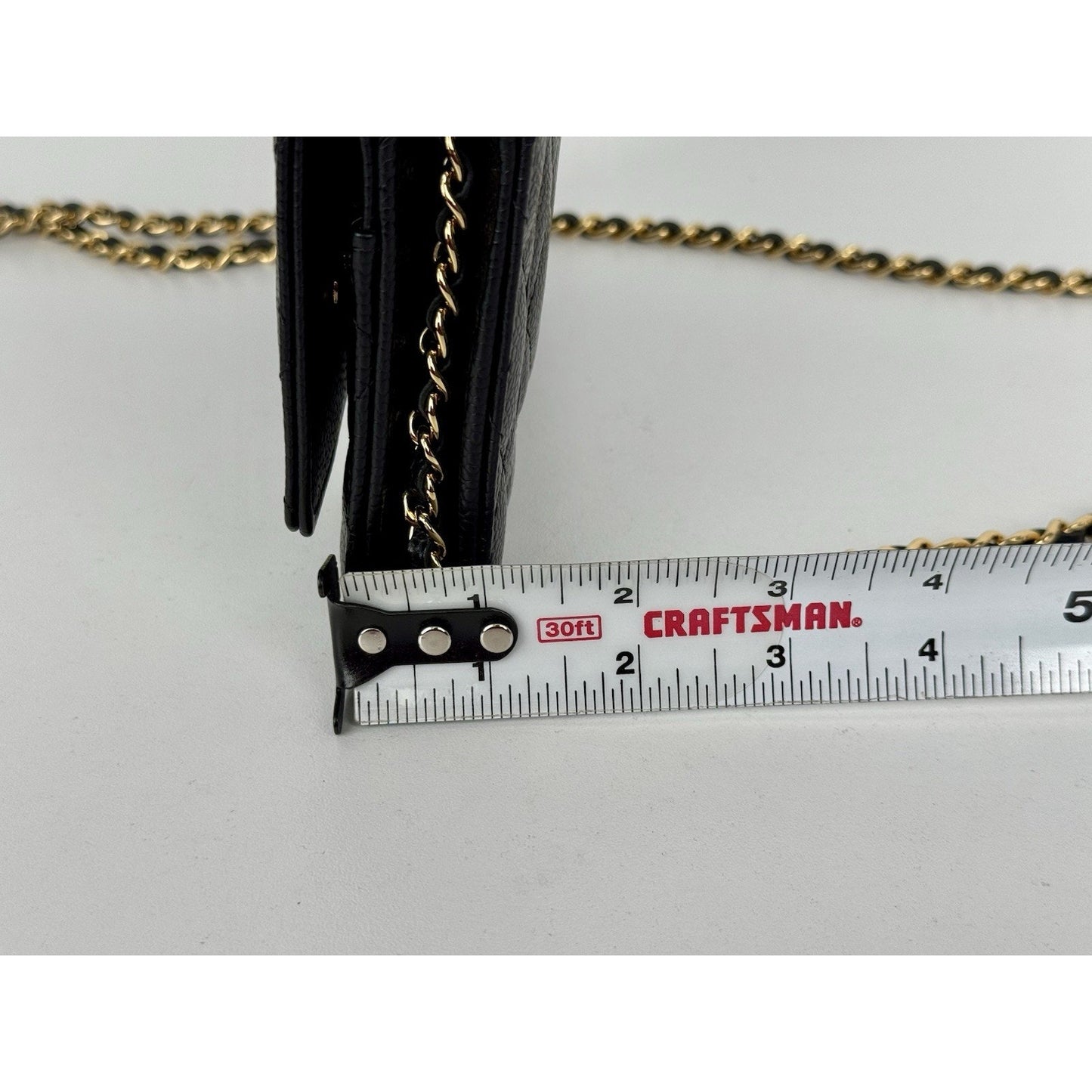 Chanel Classic Wallet on Chain in Black Caviar Leather