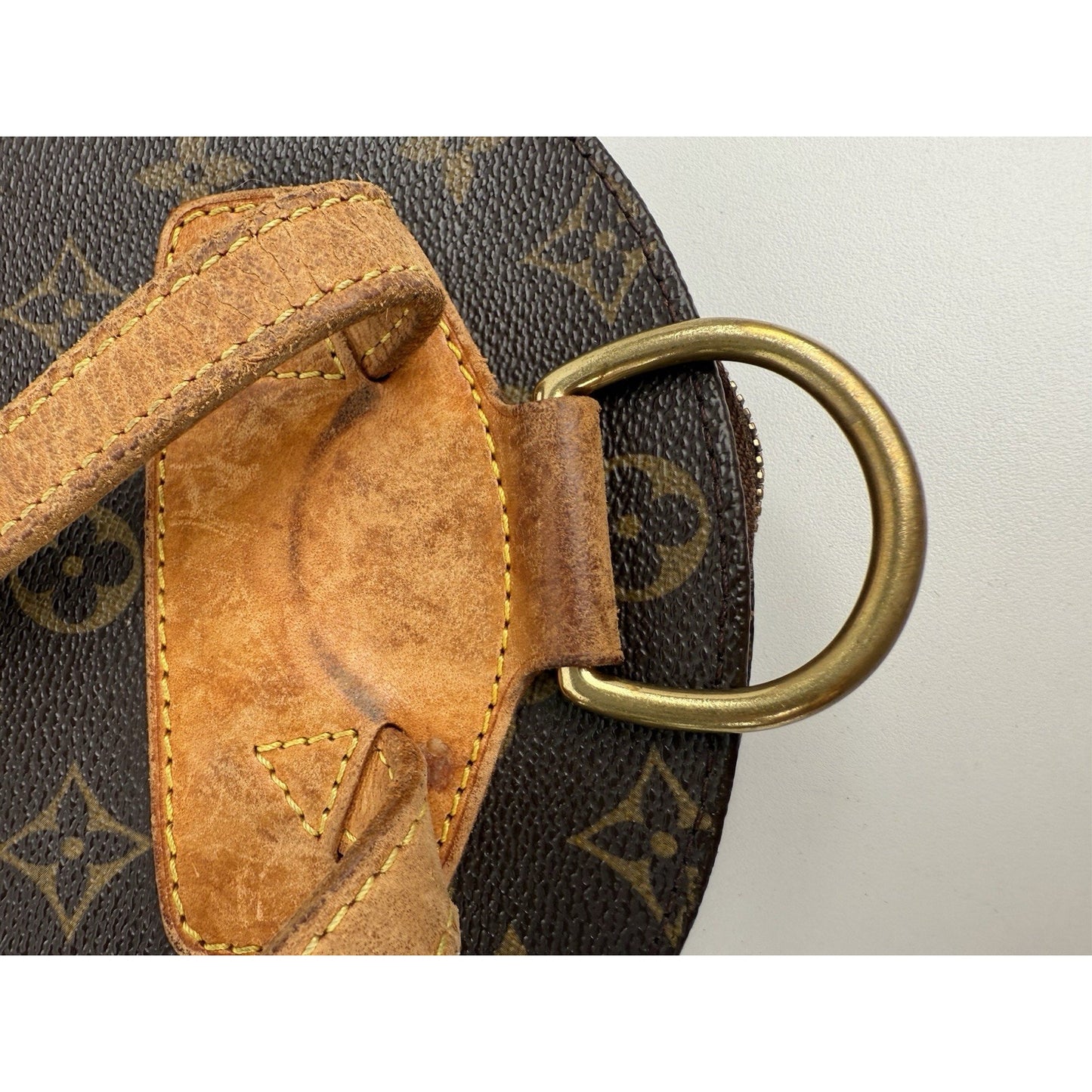 LOUIS VUITTON Ellipse Sac à Dee Brown Monogram Coated Canvas Women"s Backpack