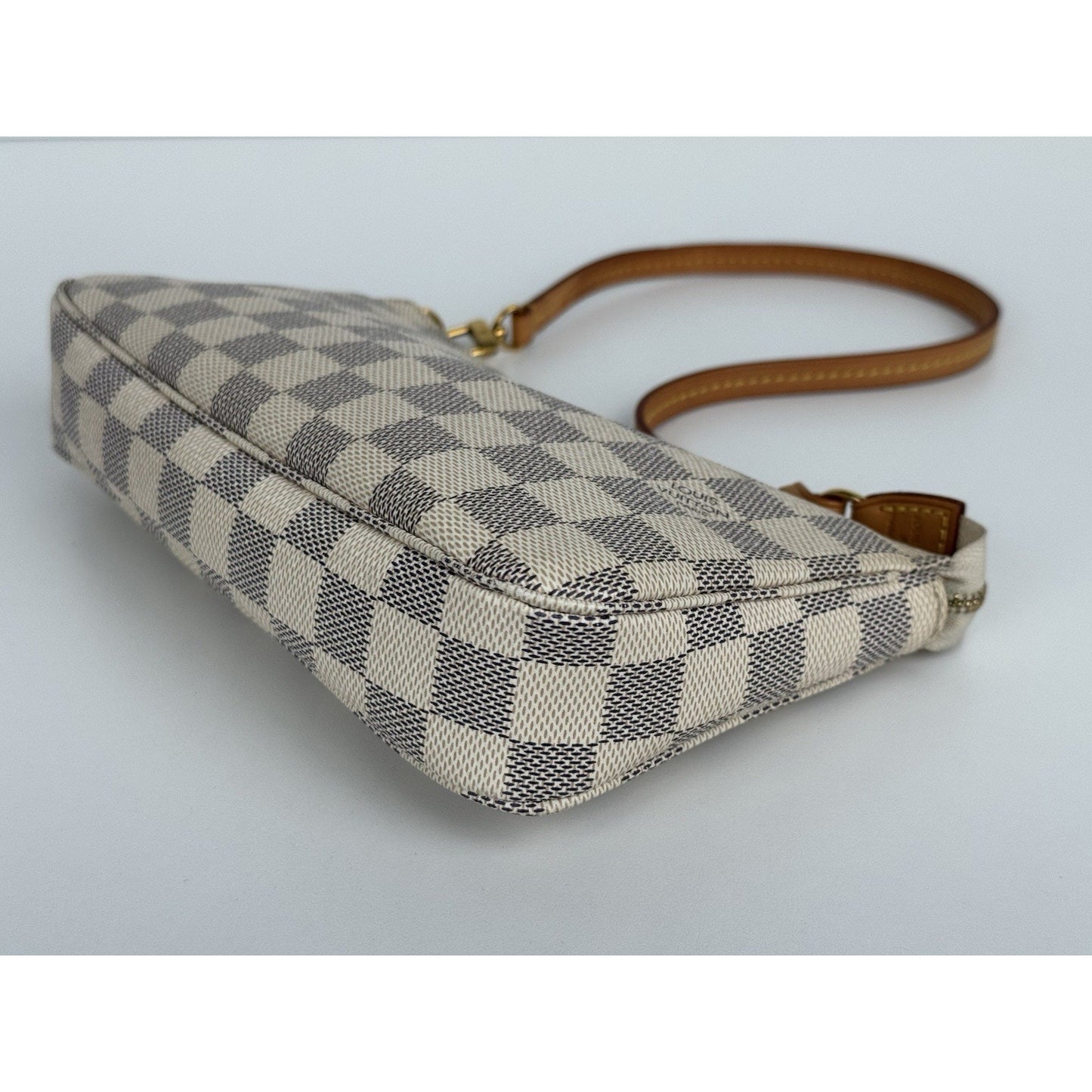 Louis Vuitton Damier Azur Pochette Accessoires with Golden Hardware C-1