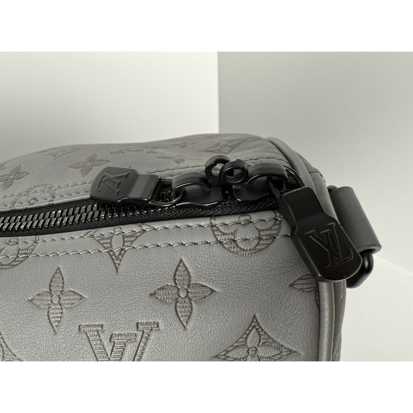 Louis Vuitton Keepall Bandouliere 50 Shadow Monogram Duffle Bag