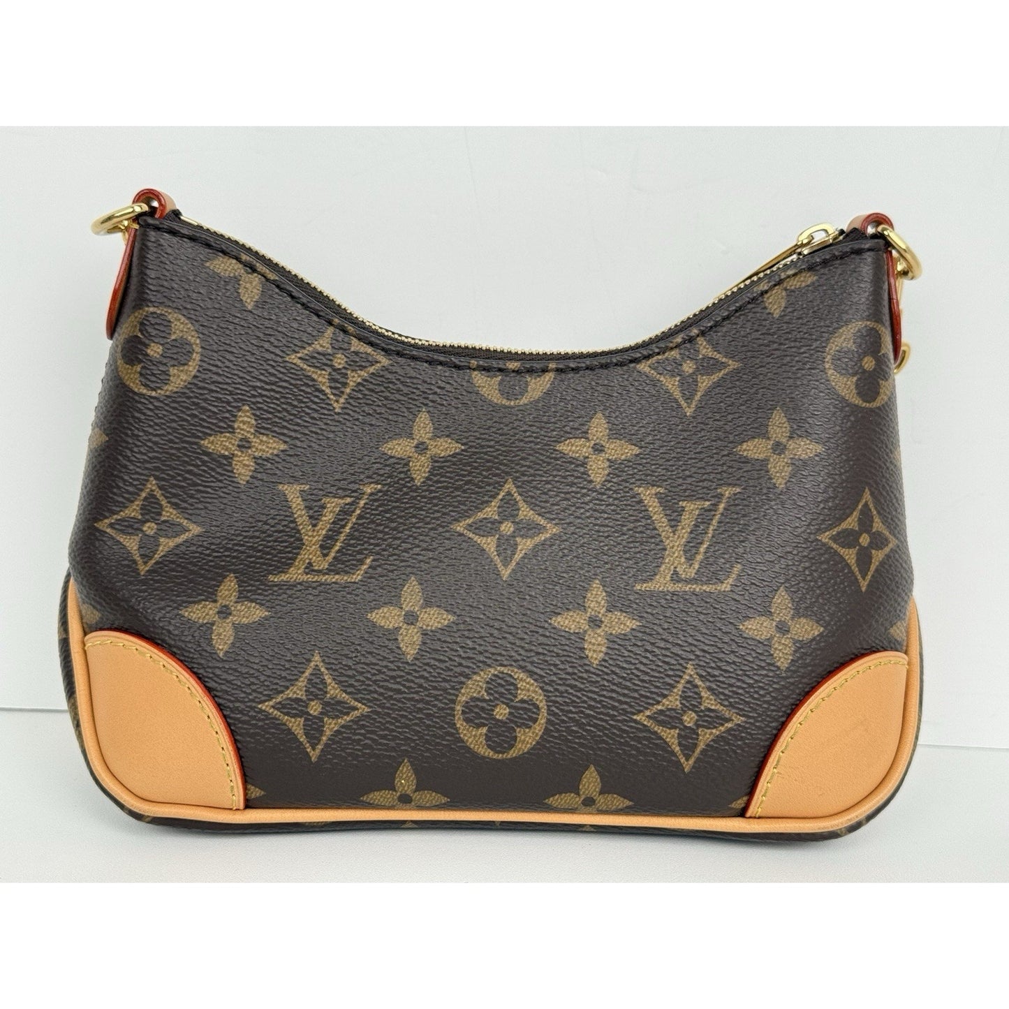 Louis Vuitton Nano Boulogne Shoulder Bag with Gold Hardware