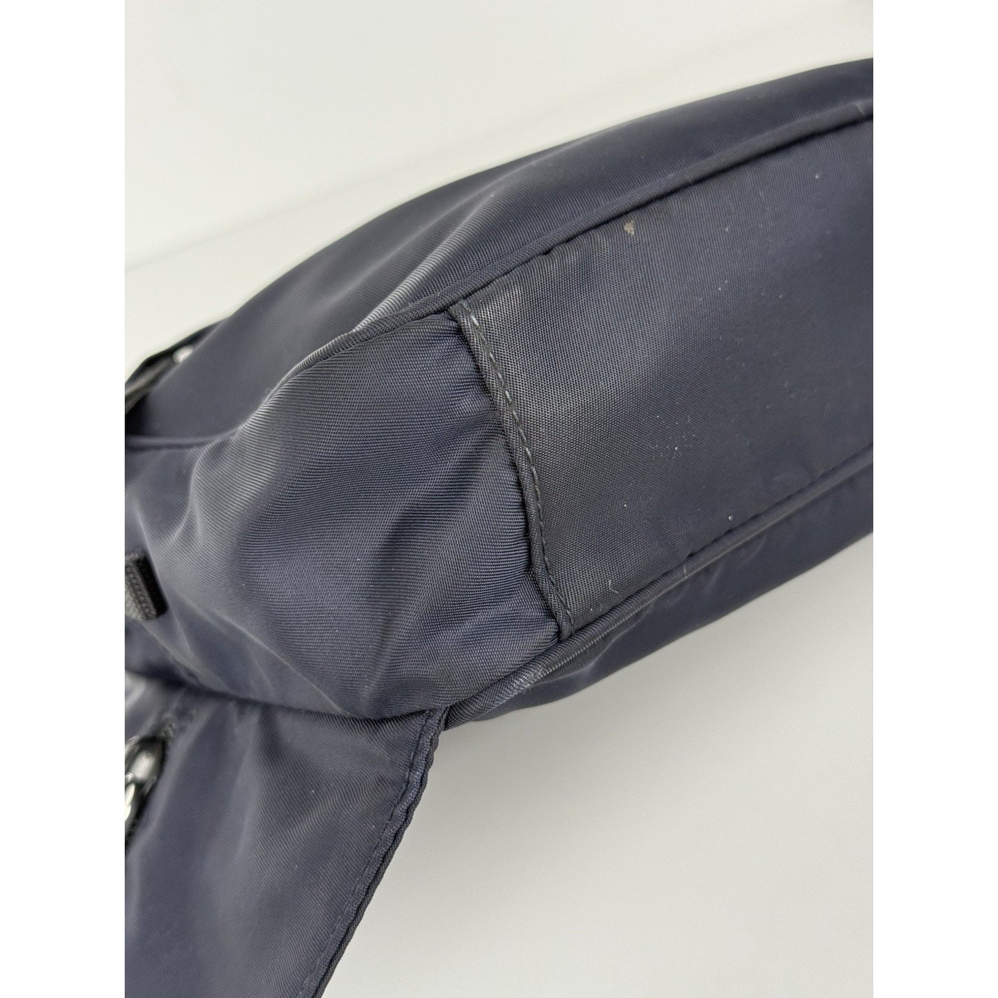 PRADA Re-Nylon Dark Navy Men's Belt Bag