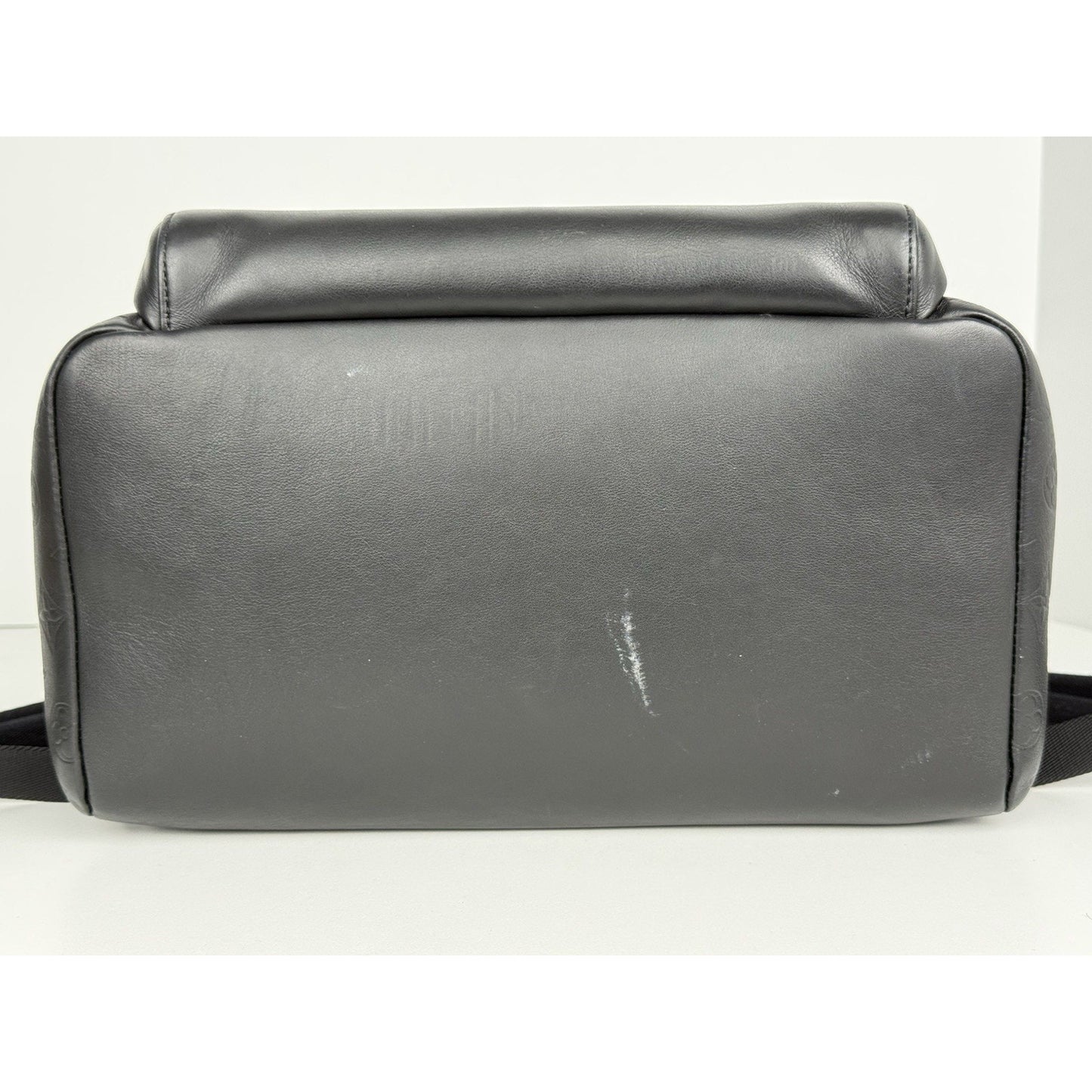 Louis Vuitton Shadow Monogram Racer Backpack Black Leather B-7