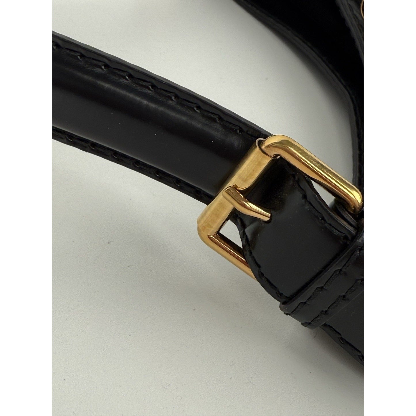 Gucci Queen Metal Bow Black Leather Hobo/Shoulder Bag