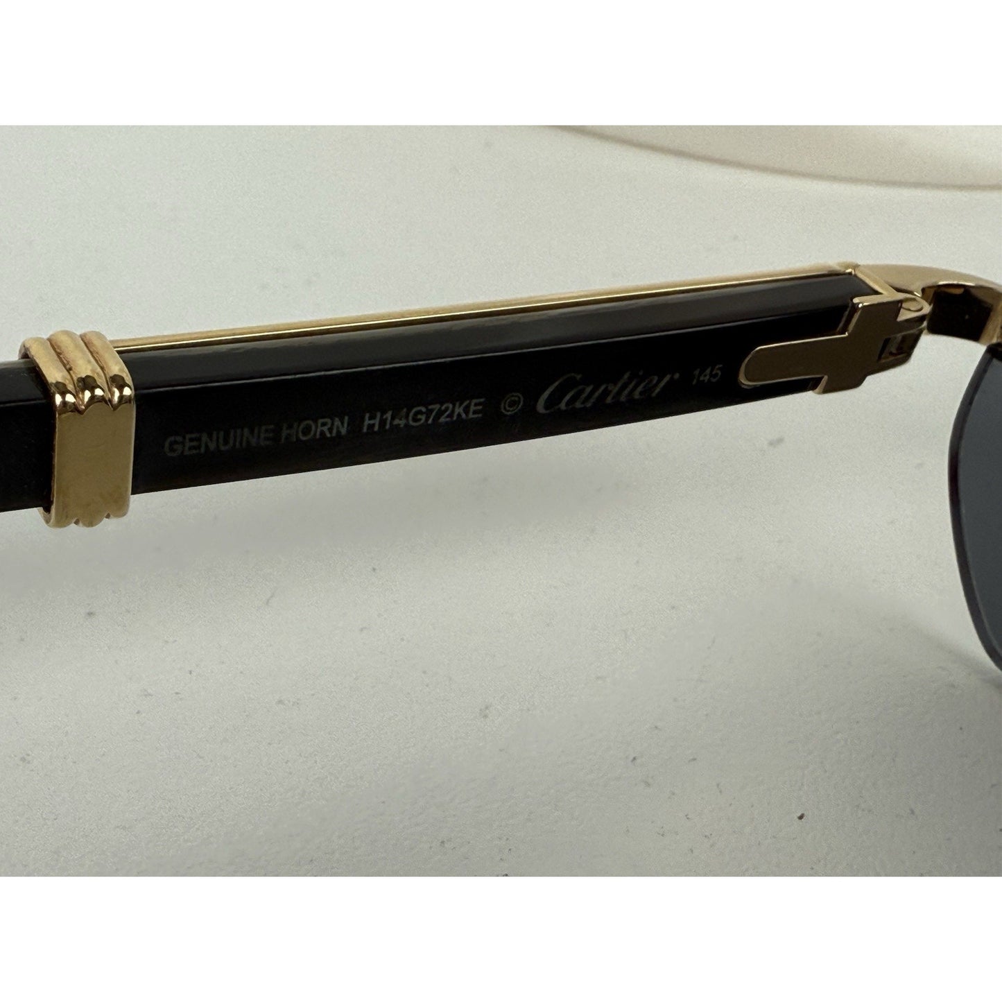Cartier Geniune Horn Glasses H14G72KE