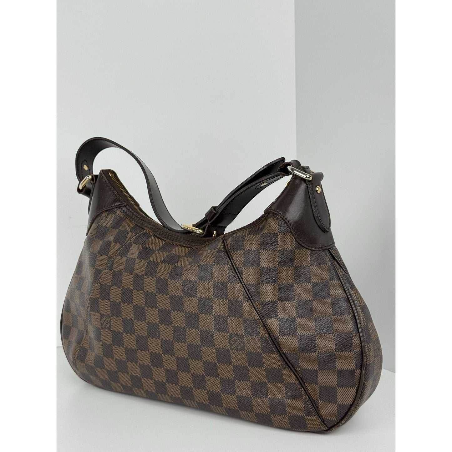 Louis Vuitton Damier Ebene Thames PM Women's Shoulder Bag