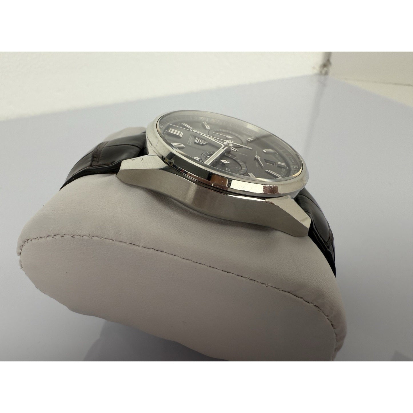 Tag Heuer Carrera 42mm CBN2012 Automatic Chronograph Gray