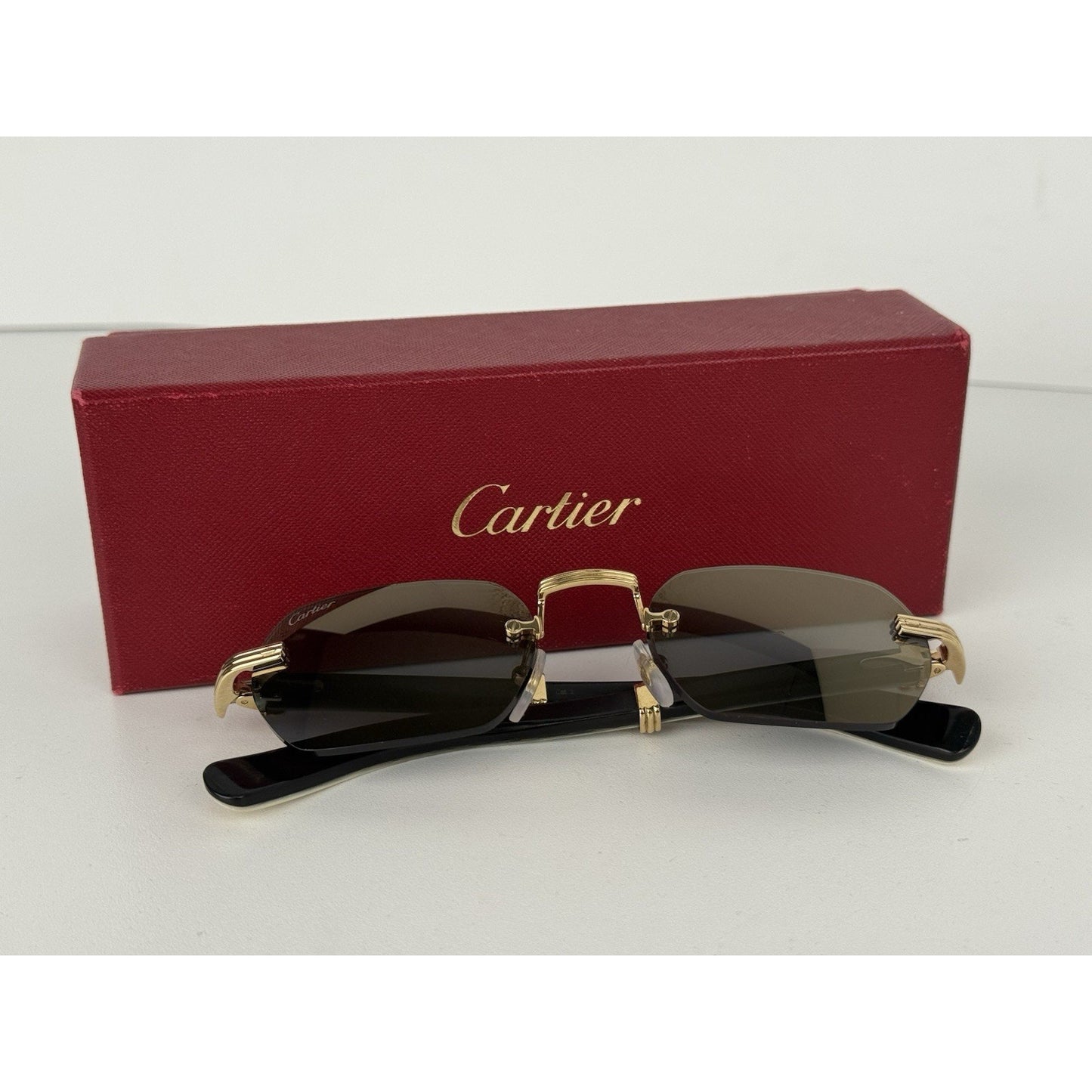Cartier Geniune Horn Glasses H14G72KE