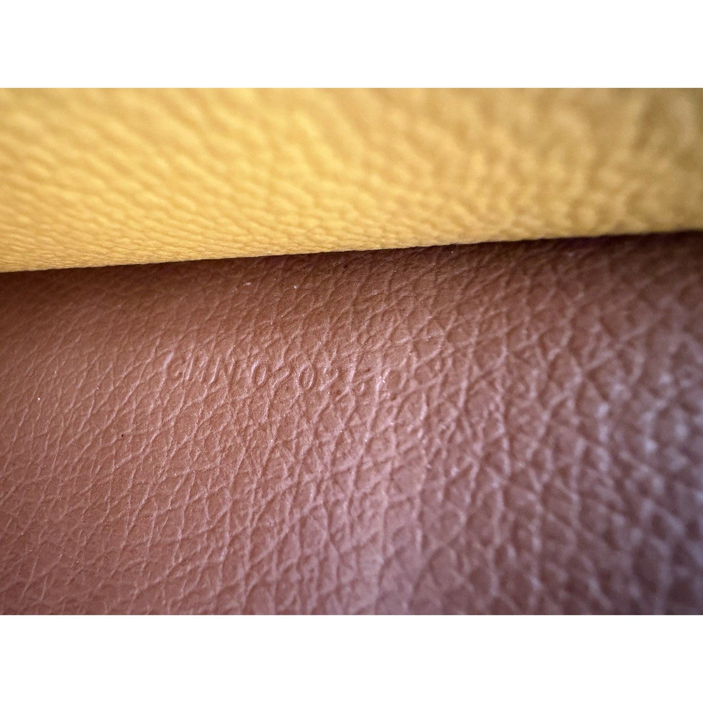 Goyard Goyardine Calfskin Chypre Wallet Pouch in Black and Gold Coated Canvas E1